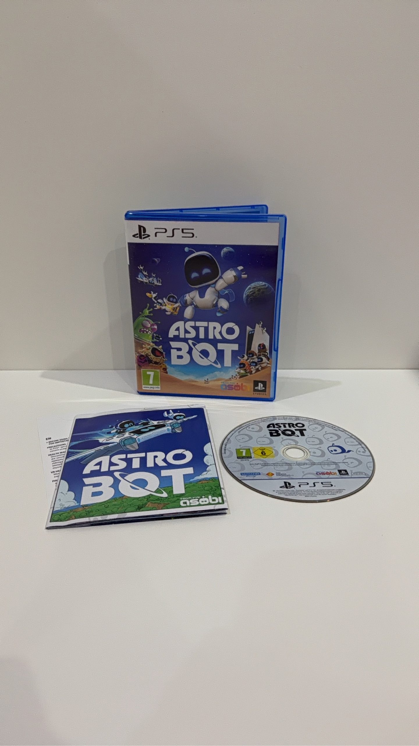 Astro Bot Sony PlayStation 5 PS5 No Manual With Poster PAL UK
