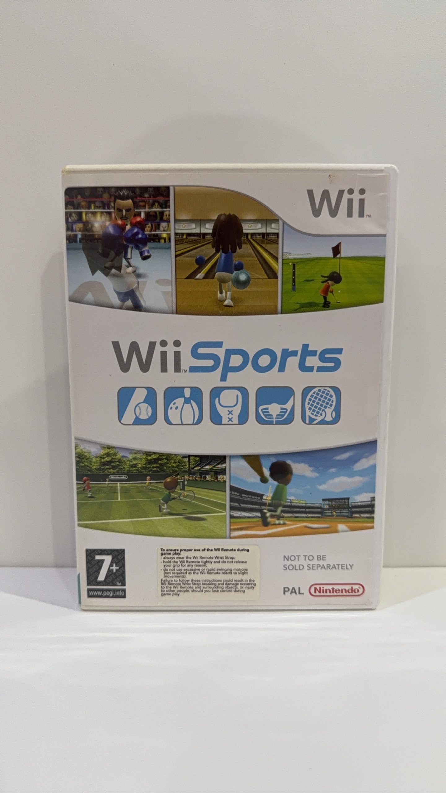 Wii Sports Nintendo Wii Complete With Manual DVD Case PAL UK image 3