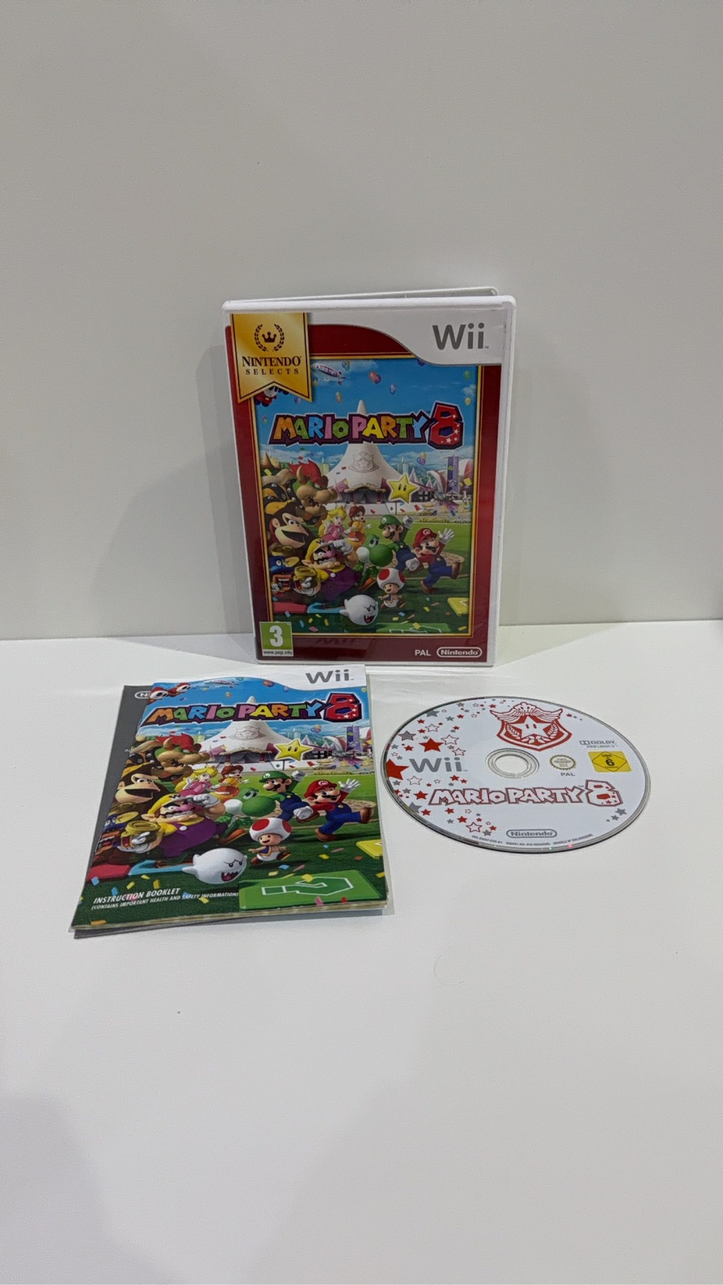 Mario Party 8 Nintendo Wii Complete With Manual PAL UK