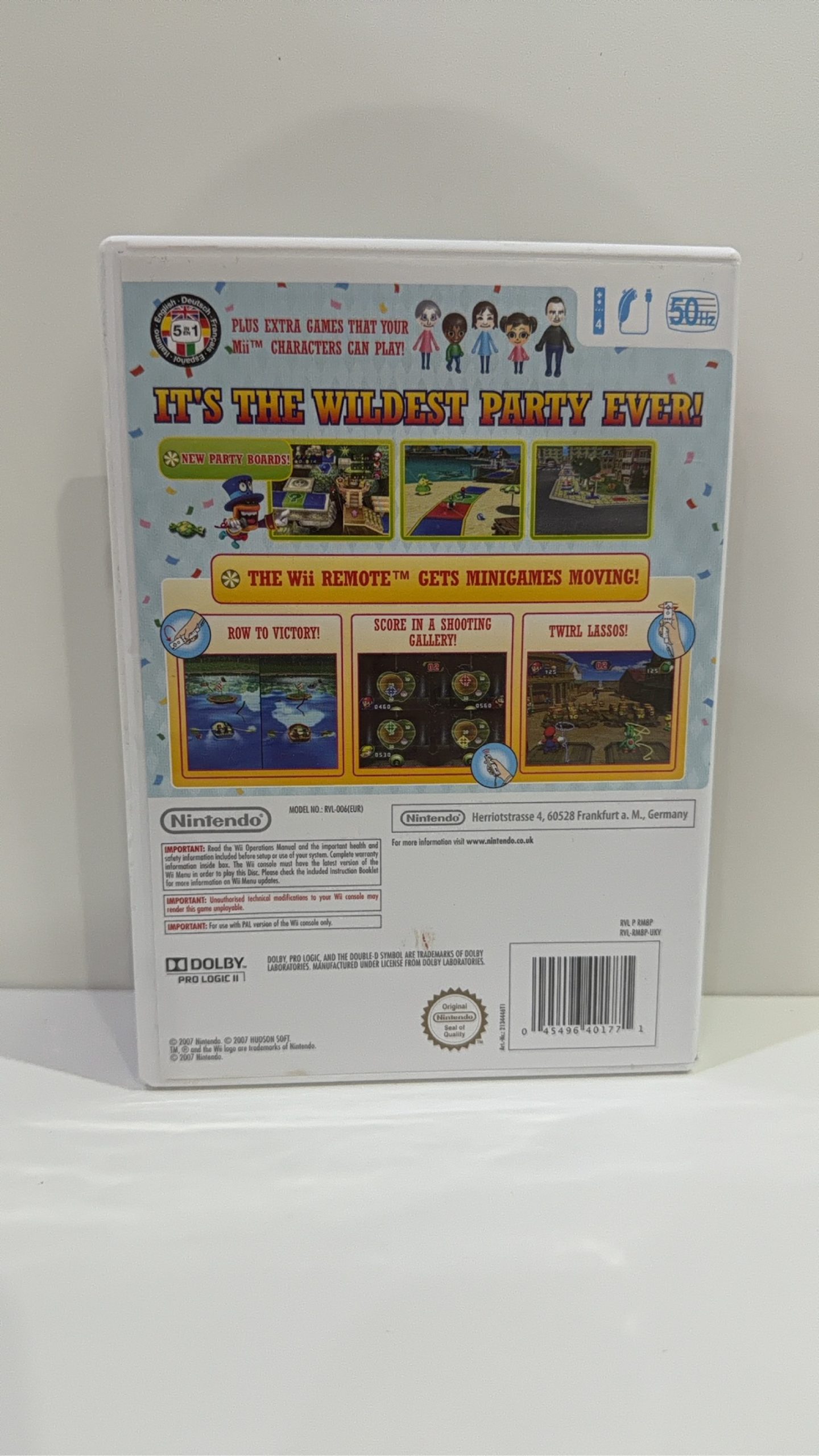 Mario Party 8 Nintendo Wii Complete With Manual PAL UK image 4