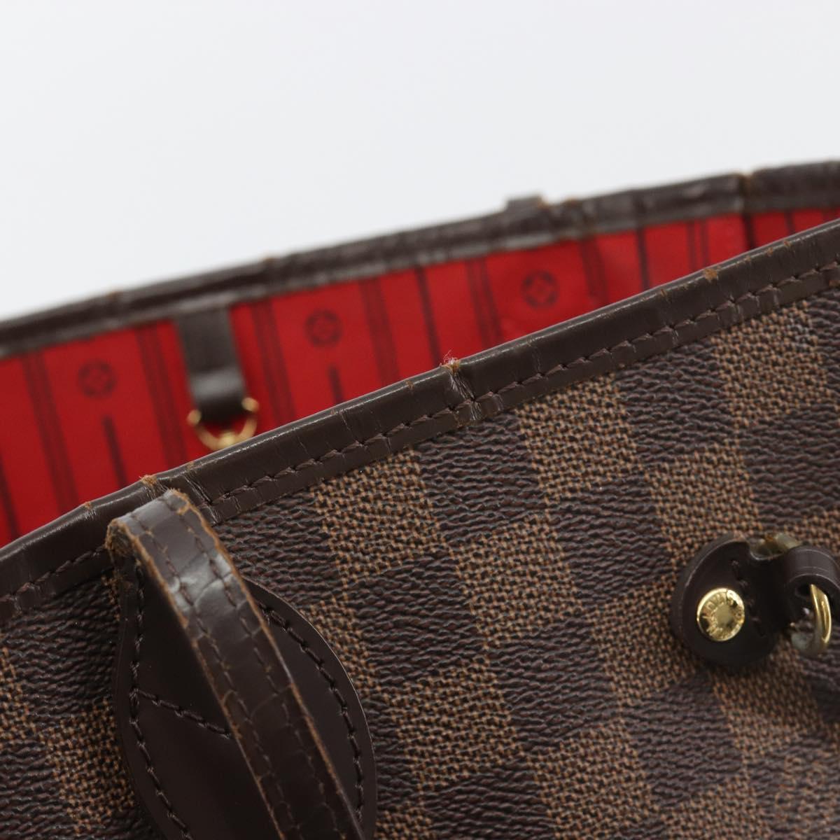 LOUIS VUITTON Damier Ebene Neverfull MM Tote Bag N51105 LV Auth am12029 image 8