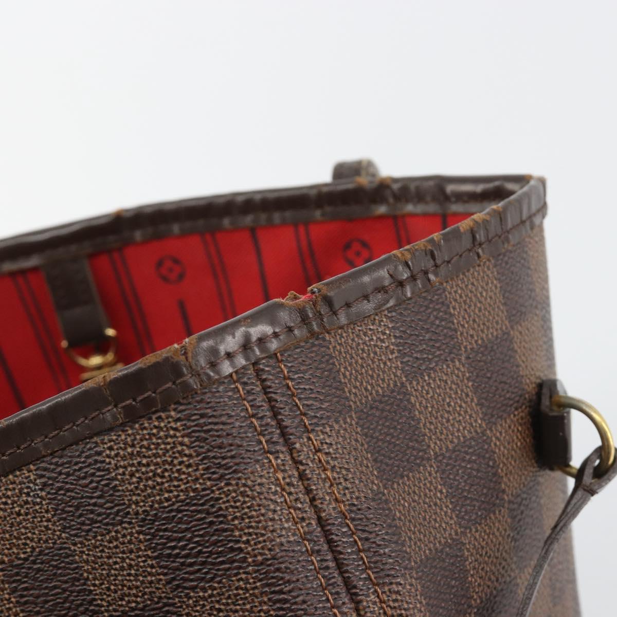 LOUIS VUITTON Damier Ebene Neverfull MM Tote Bag N51105 LV Auth am12029 image 9