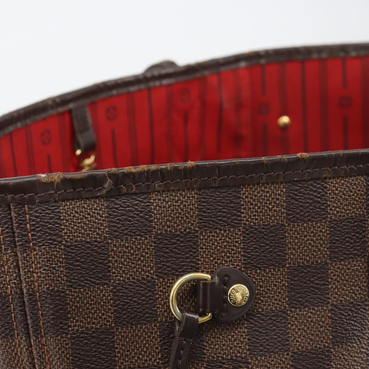 LOUIS VUITTON Damier Ebene Neverfull MM Tote Bag N51105 LV Auth am12029 image 10