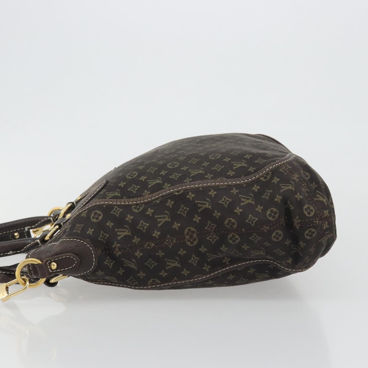 LOUIS VUITTON Monogram Mini Lin Buzasu Anjoul Brown Ebene M95617 LV Auth BA13988 image 5