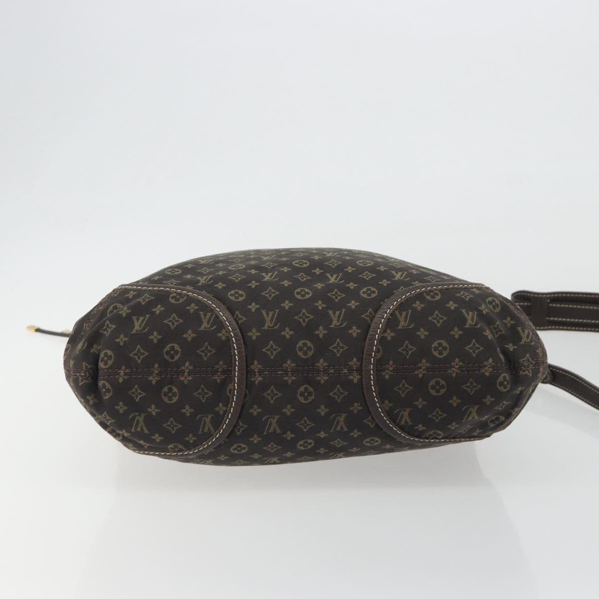 LOUIS VUITTON Monogram Mini Lin Buzasu Anjoul Brown Ebene M95617 LV Auth BA13988 image 6