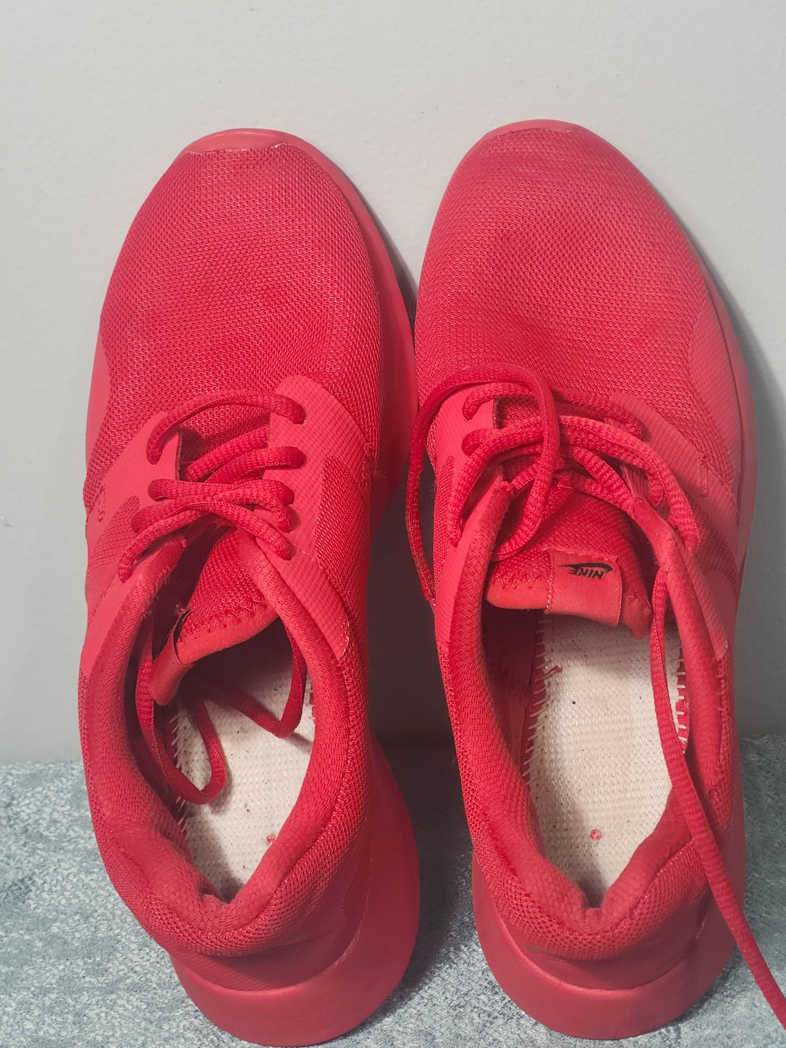 Nike Men's Red Lightweight Mesh Running Shoes US 8 image 5