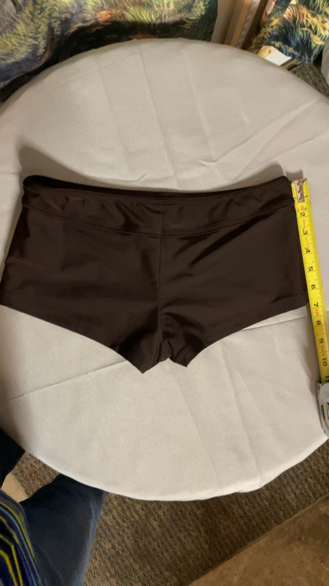 Bikini Bay Brown Nylon Lycra Swim Bottoms Size 10 image 4