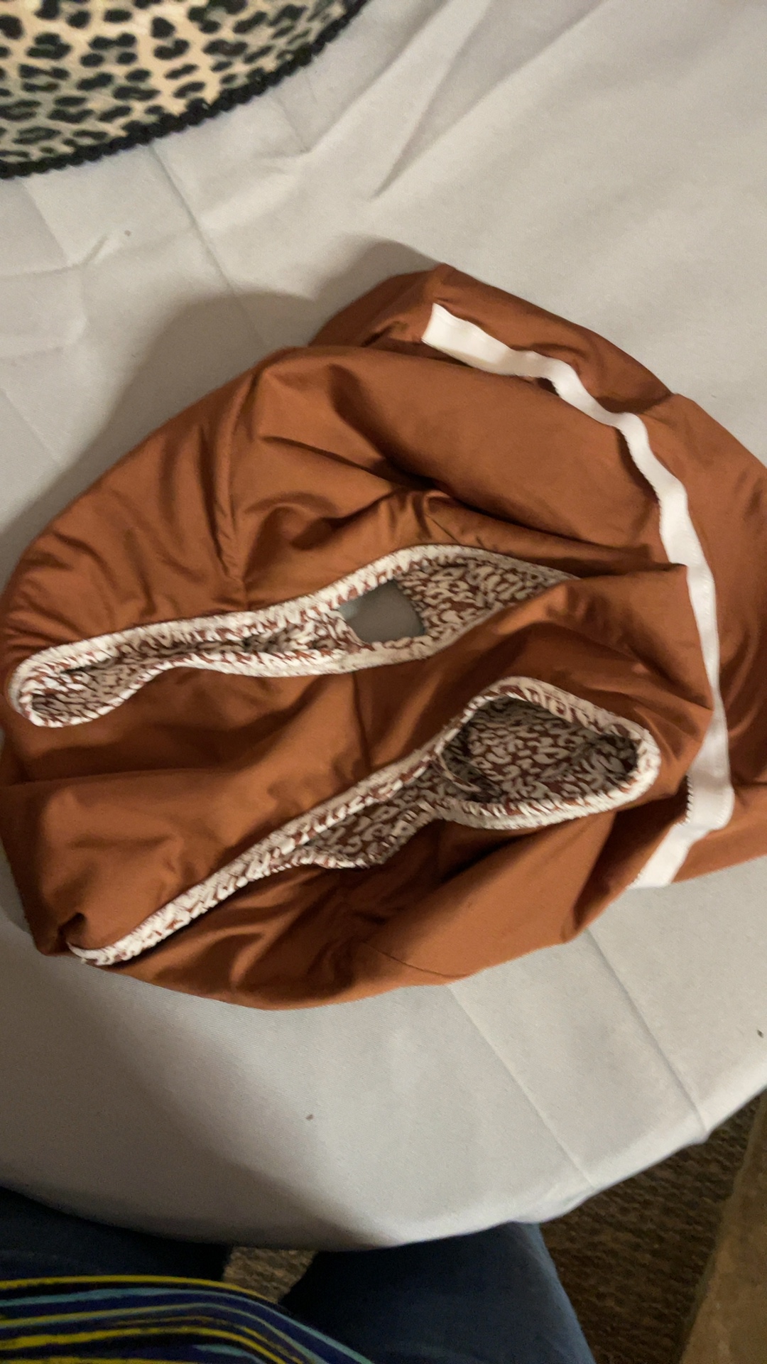 Billabong Women Brown & White Print Swimsuit image 7