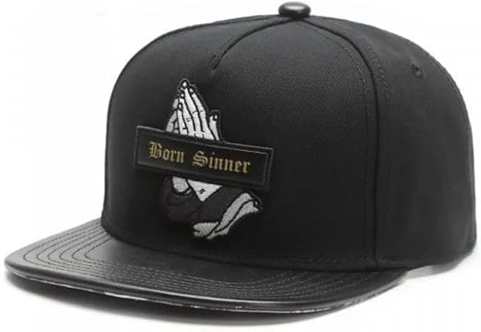 Born Sinner Embroidery Baseball Cap Adjustable Classic Trucker Cap image 2