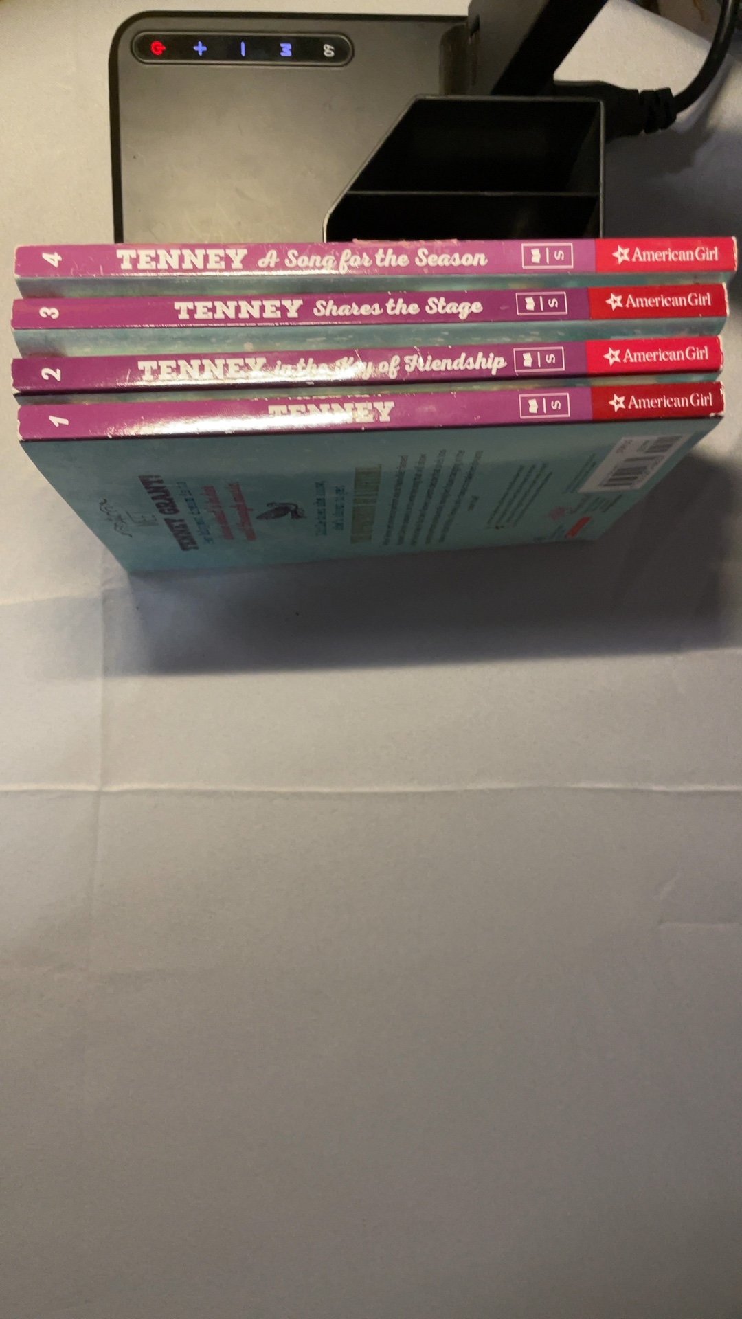 American Girl Tenney Book Set 4pcs Kids Fiction Paperback image 3