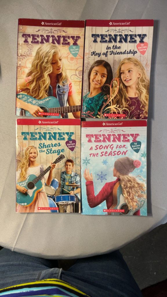 American Girl Tenney Book Set 4pcs Kids Fiction Paperback
