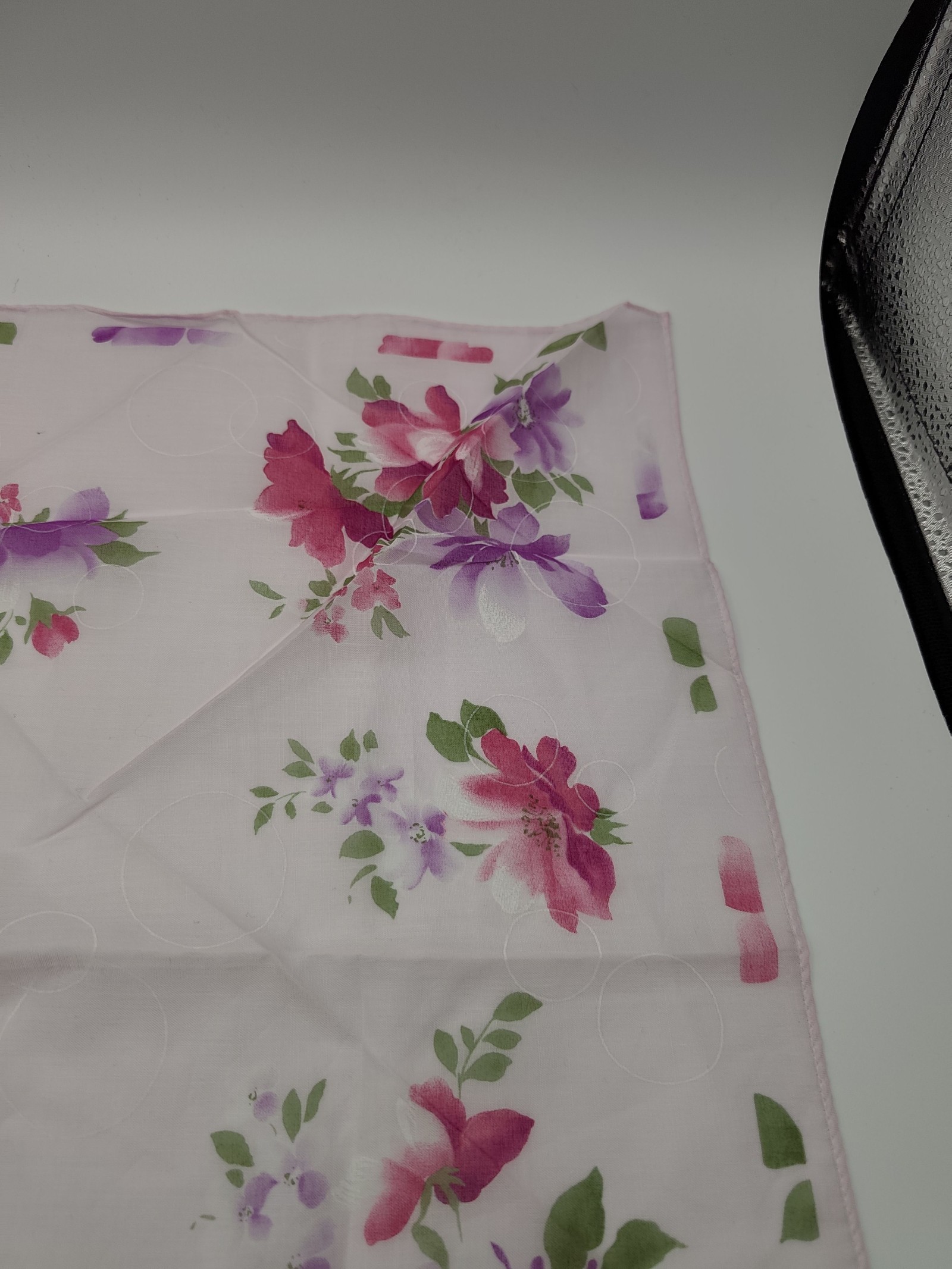 Pierre Balmain Pink Floral Cotton Scarf Women image 4