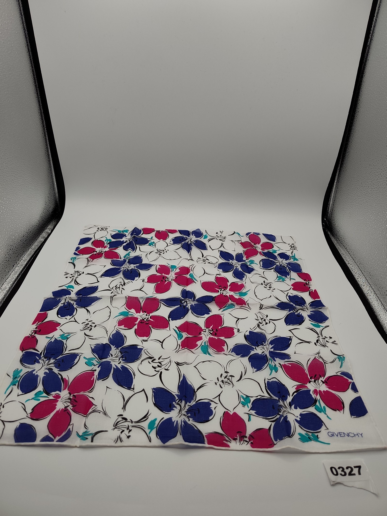 Givenchy Women White Floral Scarf