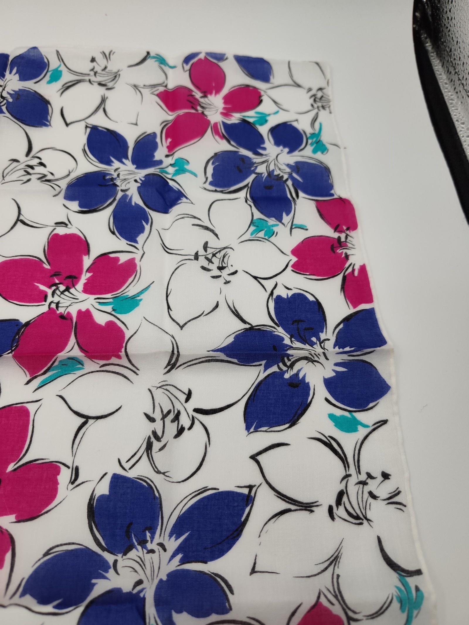 Givenchy Women White Floral Scarf image 5