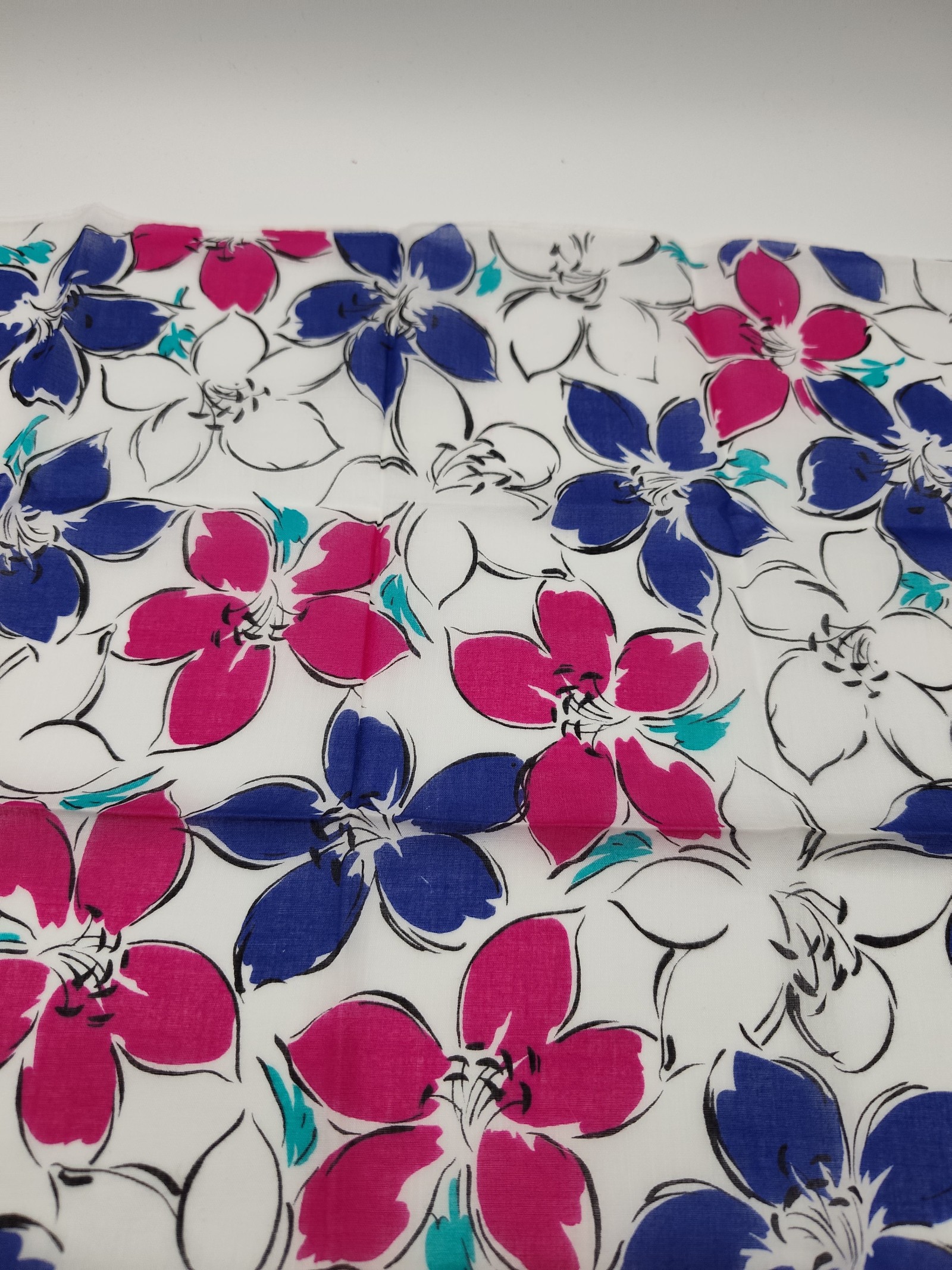 Givenchy Women White Floral Scarf image 6