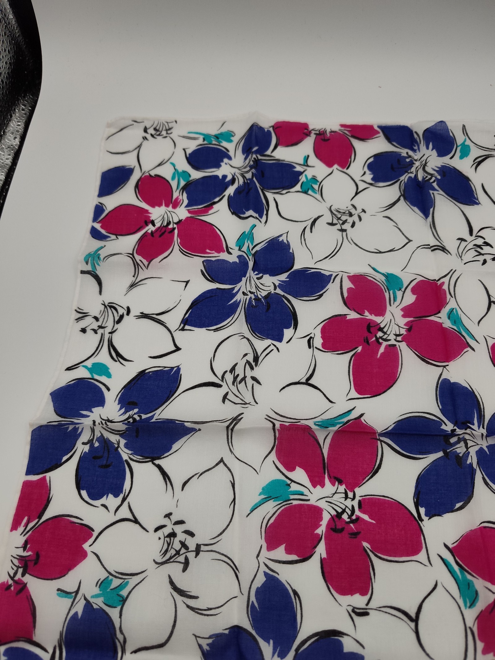 Givenchy Women White Floral Scarf image 9