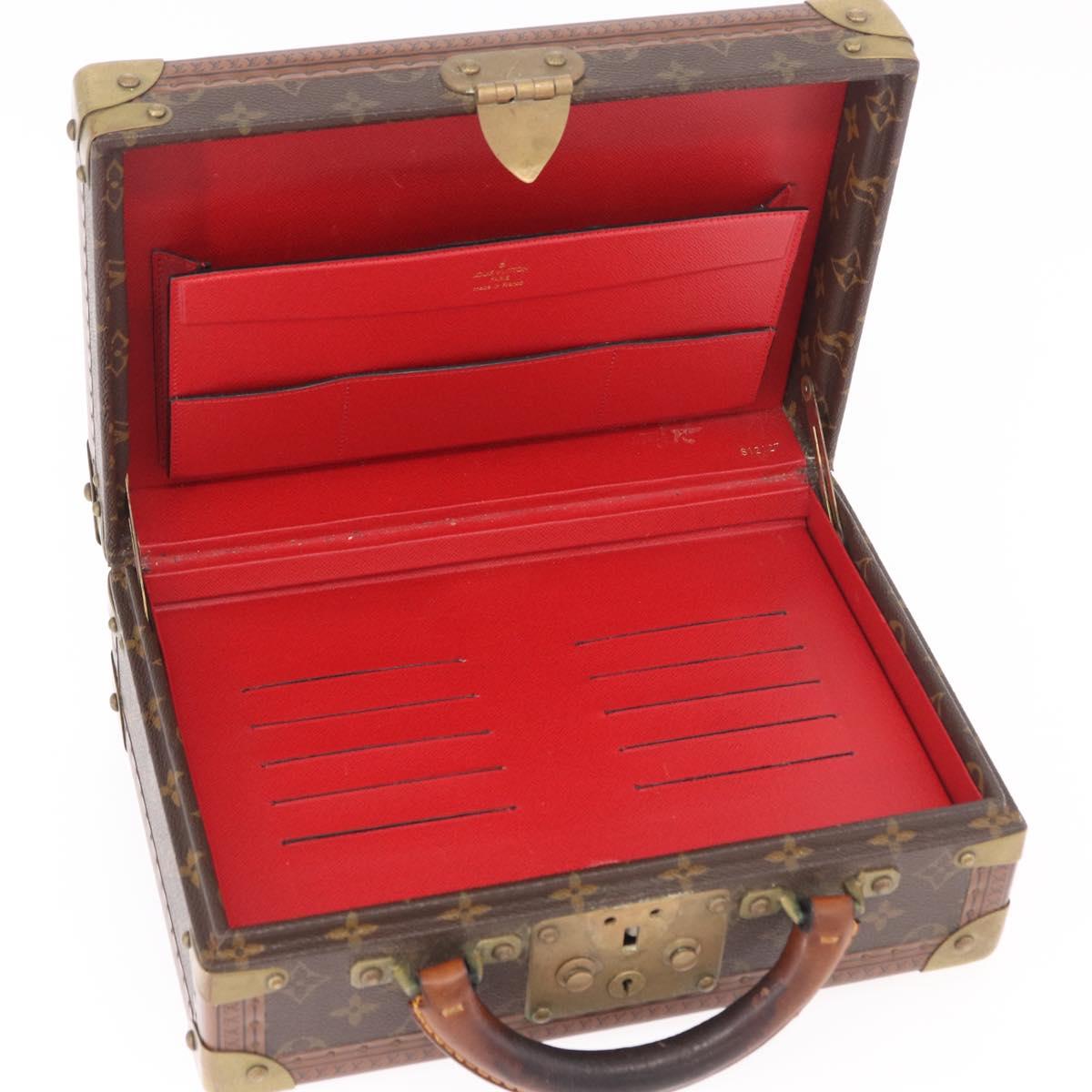 LOUIS VUITTON Monogram Cotville 30 Trunk LV Auth 190055V image 8