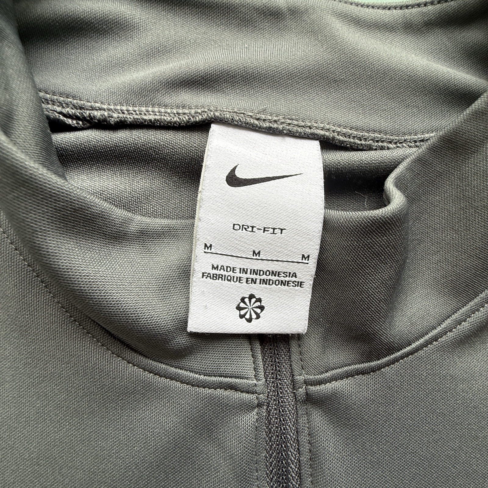 Nike Dri-FIT Academy 23 Half Zip Football Drill Top Men’s M Grey DX4294 image 4