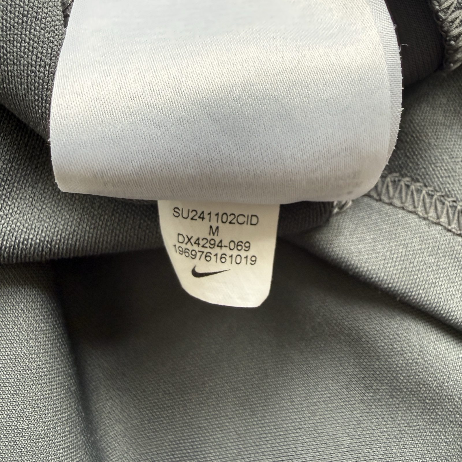 Nike Dri-FIT Academy 23 Half Zip Football Drill Top Men’s M Grey DX4294 image 7