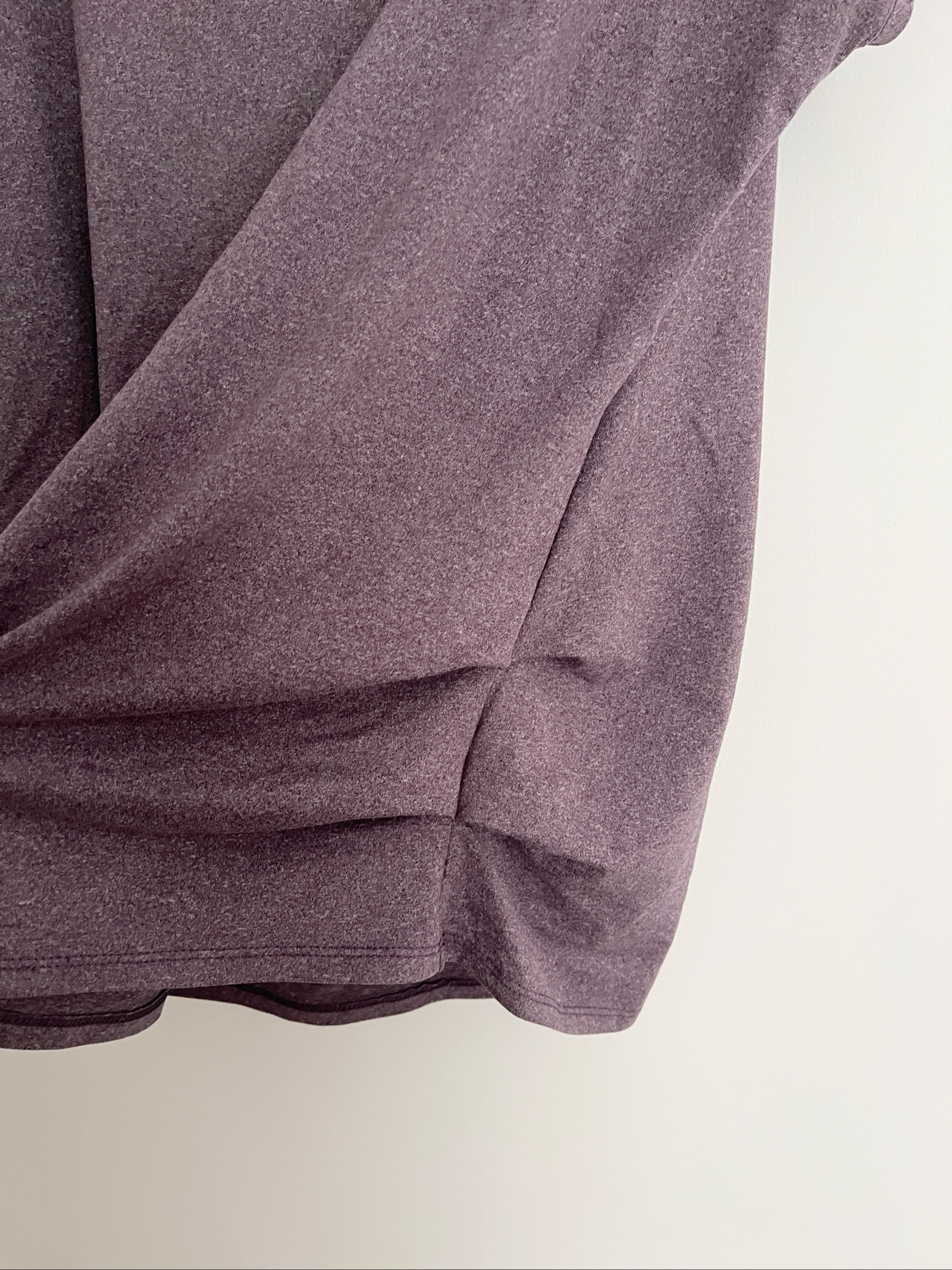 AUW Purple Button-Shoulder Accessible Relaxed Tshirt Large image 4