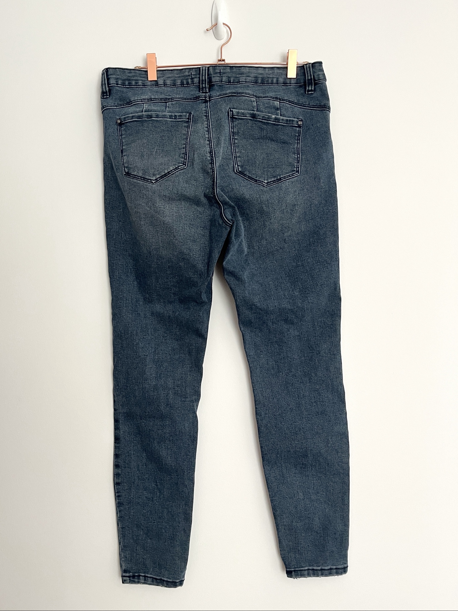 Denim Co. Women's Grey Denim Jeans UK 16 / EUR 44 / USA 12 image 3