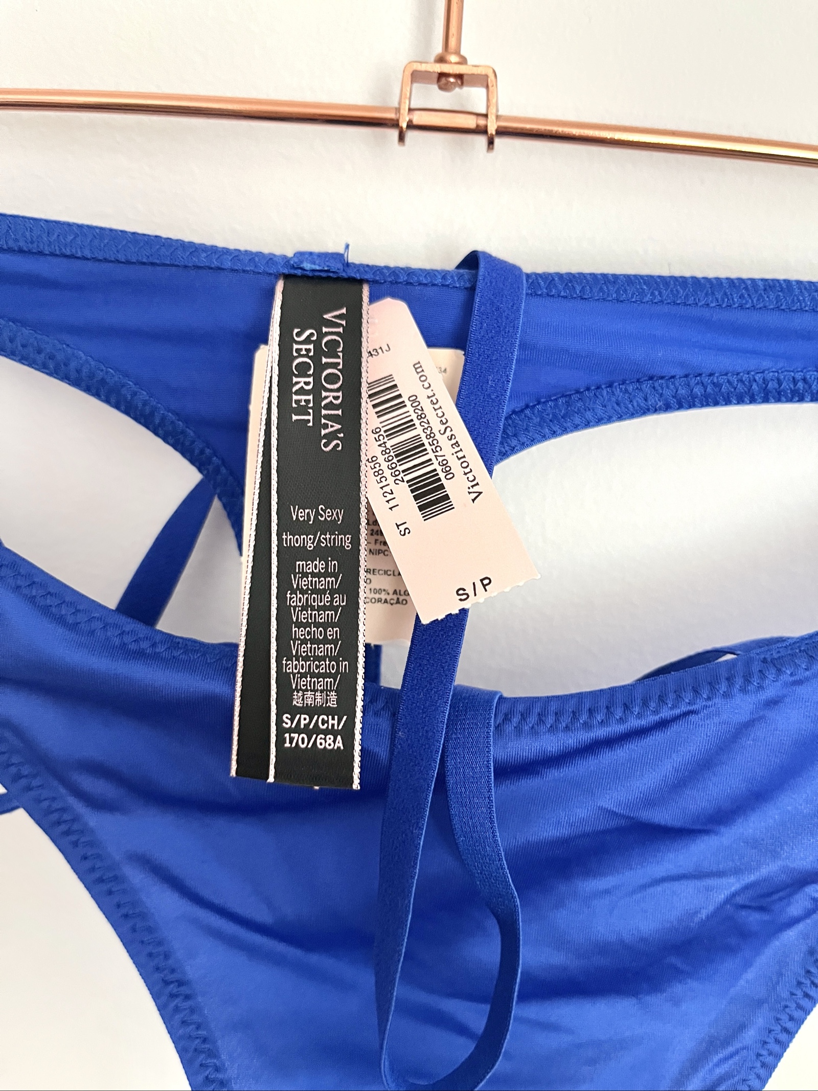 Victoria's Secret Blue Very Sexy Thong String Small image 5