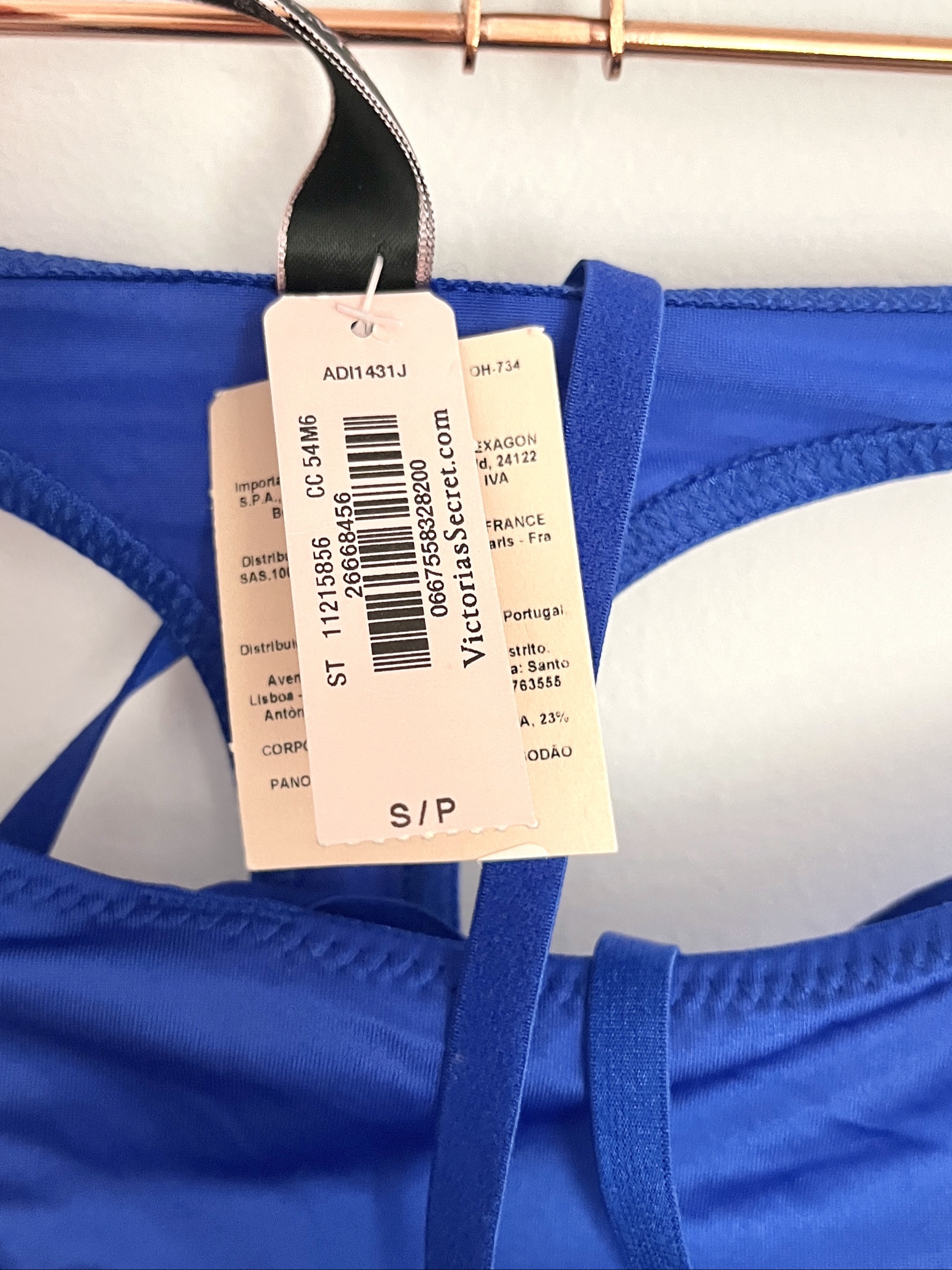 Victoria's Secret Blue Very Sexy Thong String Small image 6