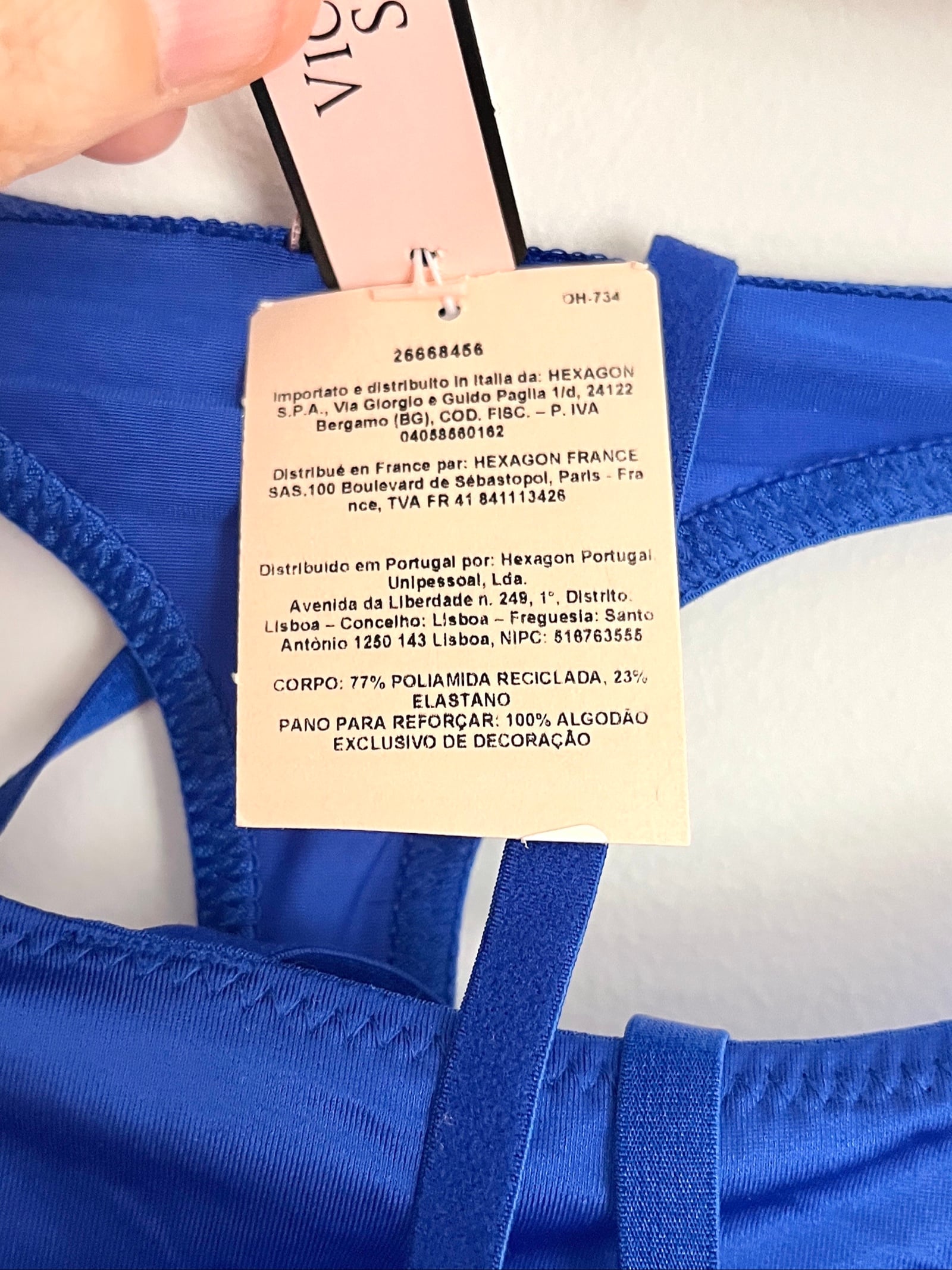 Victoria's Secret Blue Very Sexy Thong String Small image 7