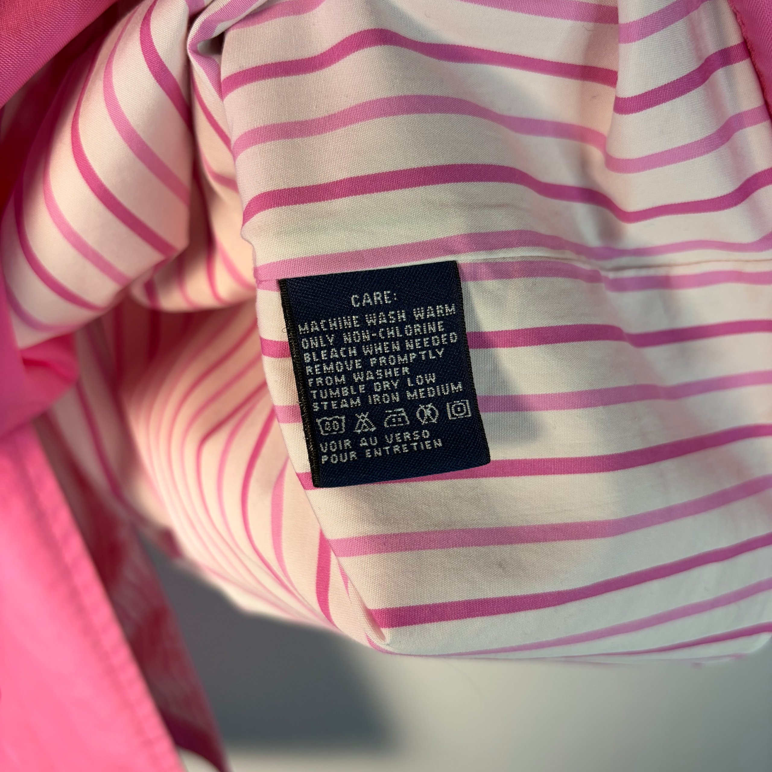 Ralph Lauren Sport Cotton Jacket Pink Women's L Utility Chore Coat image 7