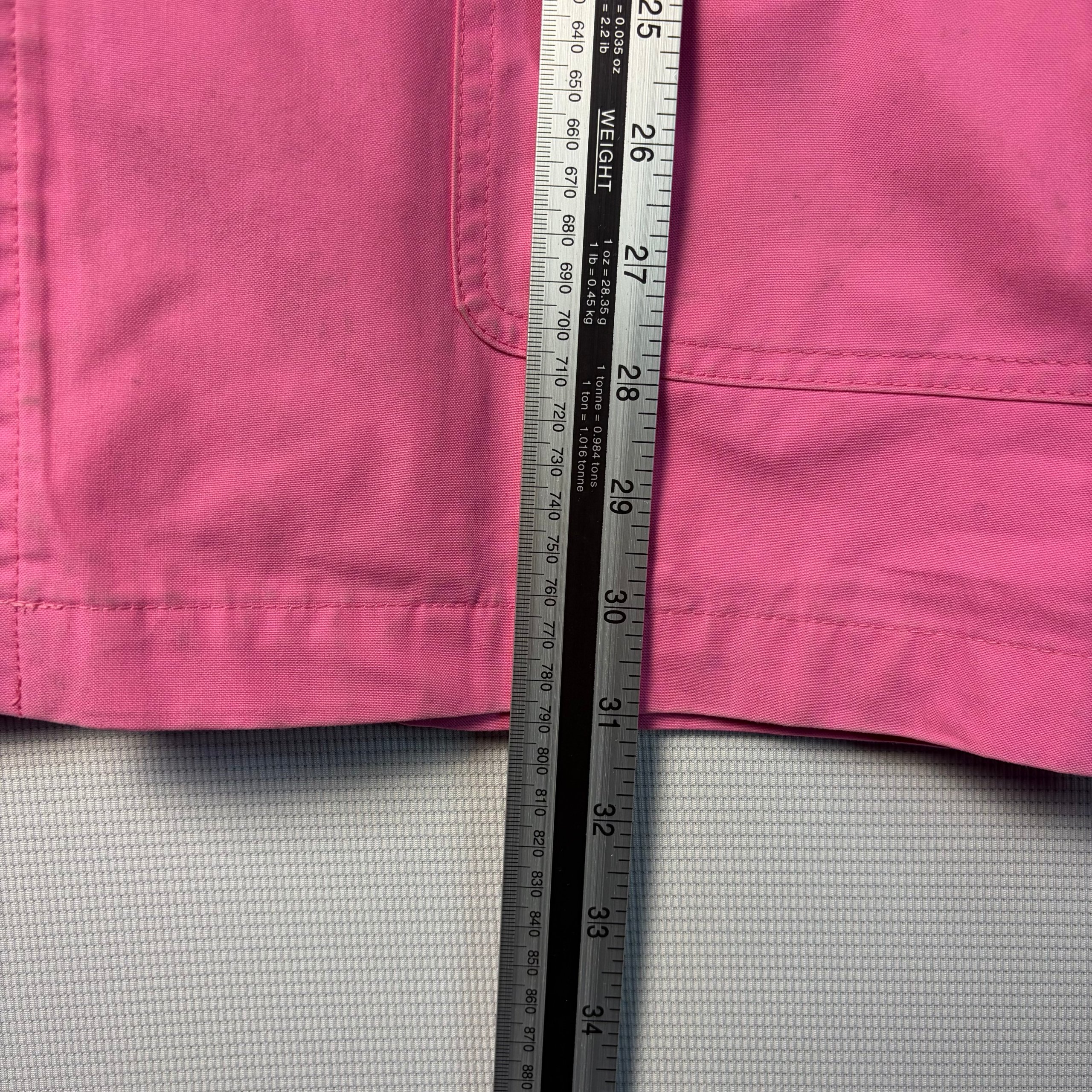 Ralph Lauren Sport Cotton Jacket Pink Women's L Utility Chore Coat image 8