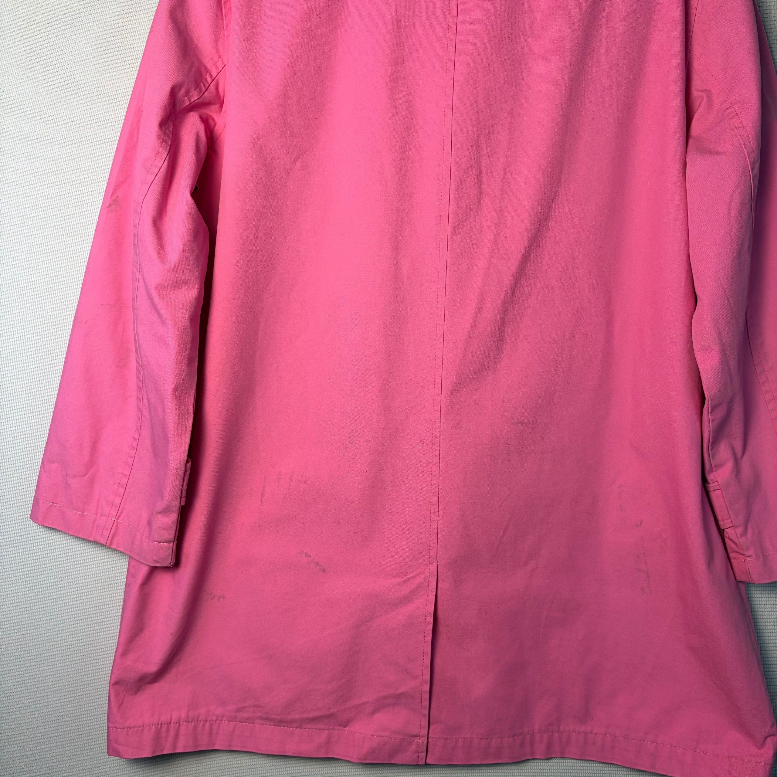 Ralph Lauren Sport Cotton Jacket Pink Women's L Utility Chore Coat image 10