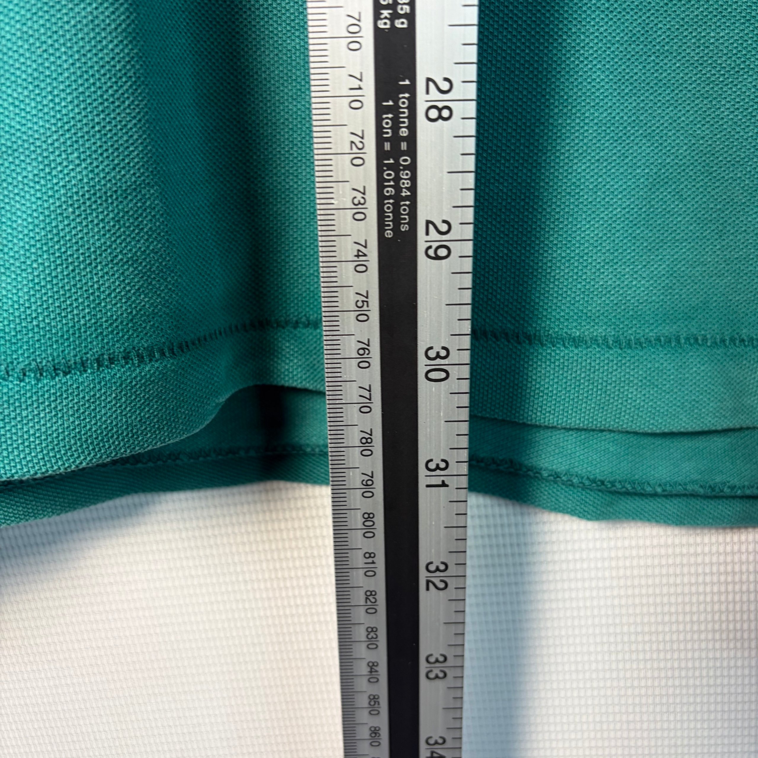 Napapijri Expedition Experience Polo Shirt Teal Green Men's XXXL Embroidered image 9