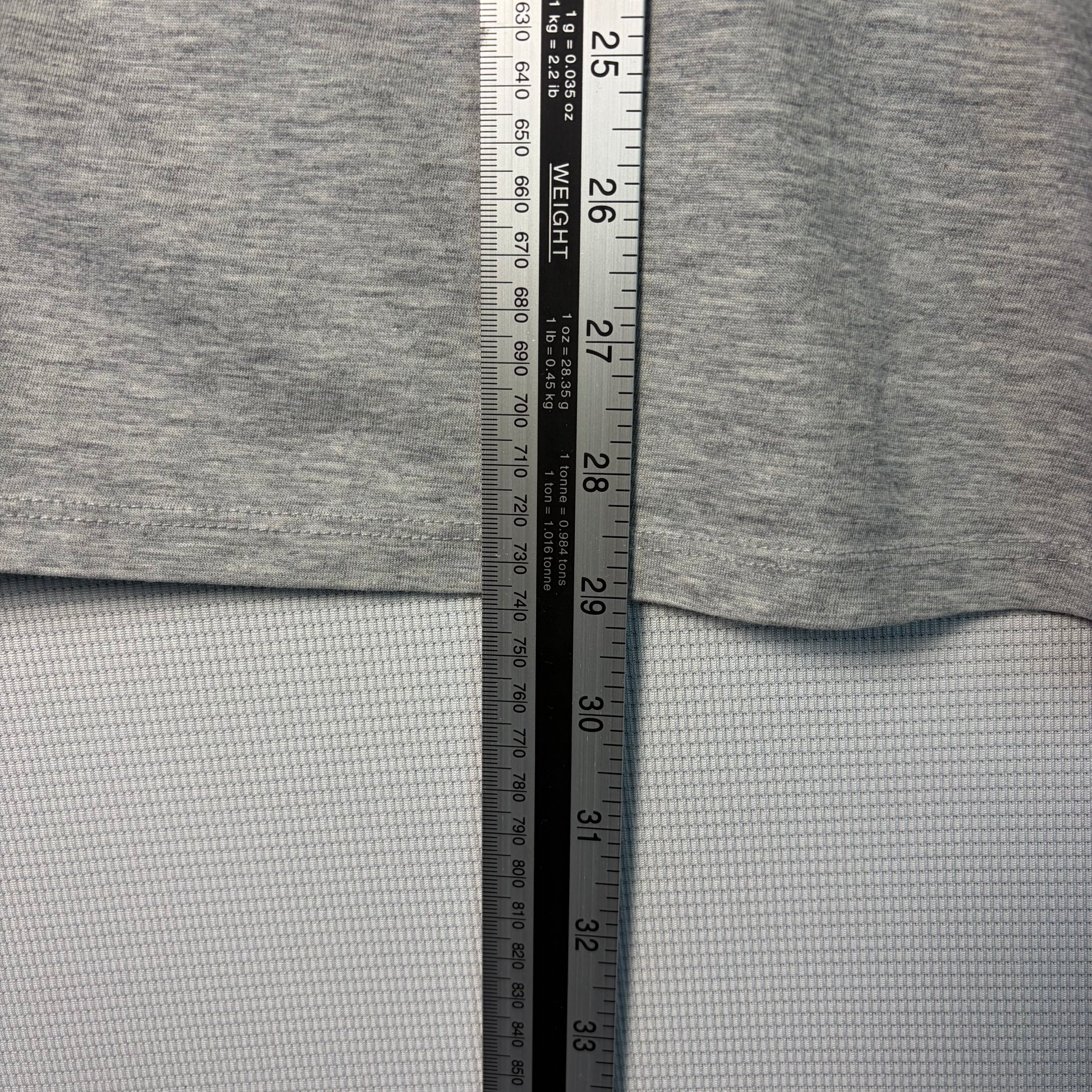 Lacoste V-Neck T-Shirt Grey Marl Men's XXL Pima Cotton Smart Basic image 5