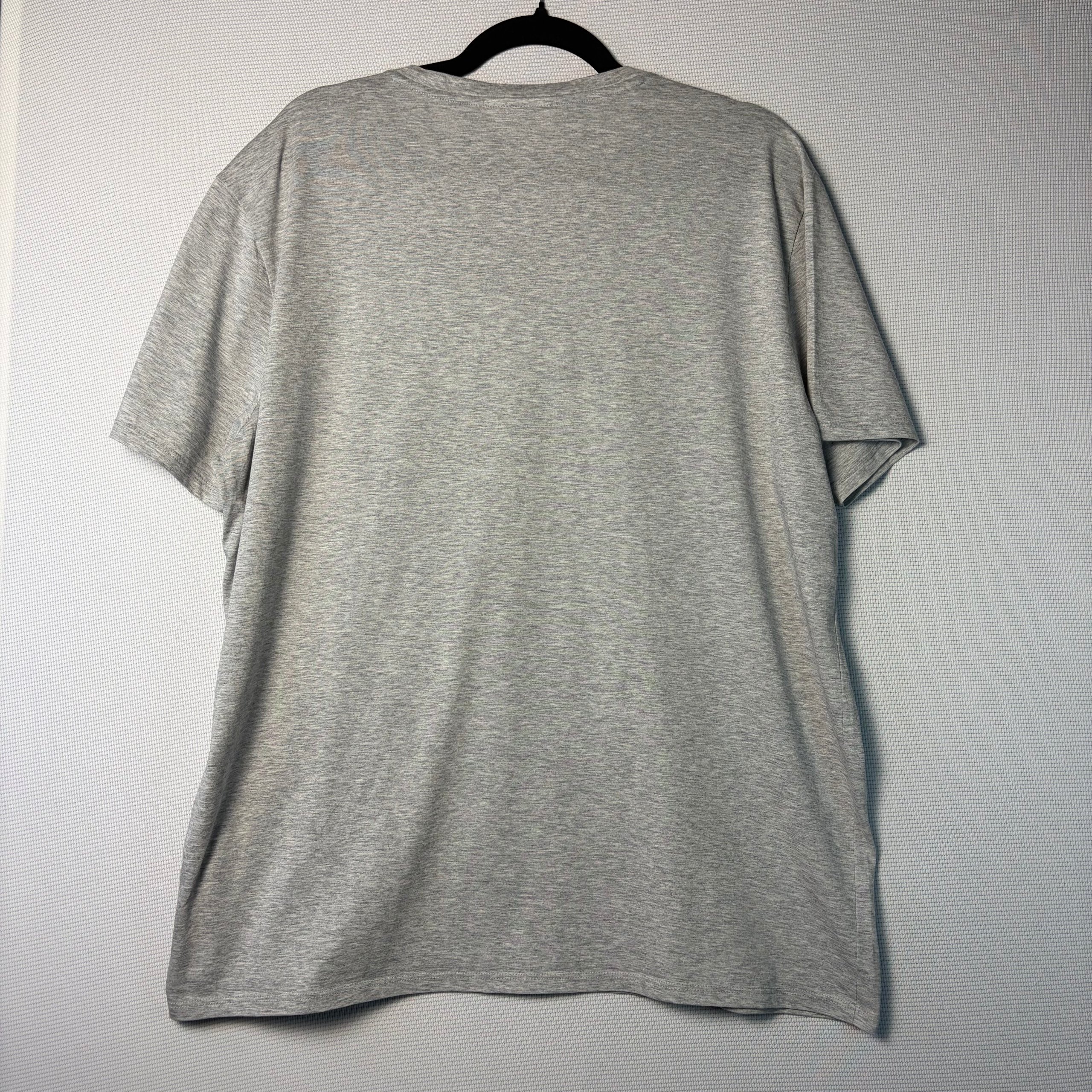 Lacoste V-Neck T-Shirt Grey Marl Men's XXL Pima Cotton Smart Basic image 7