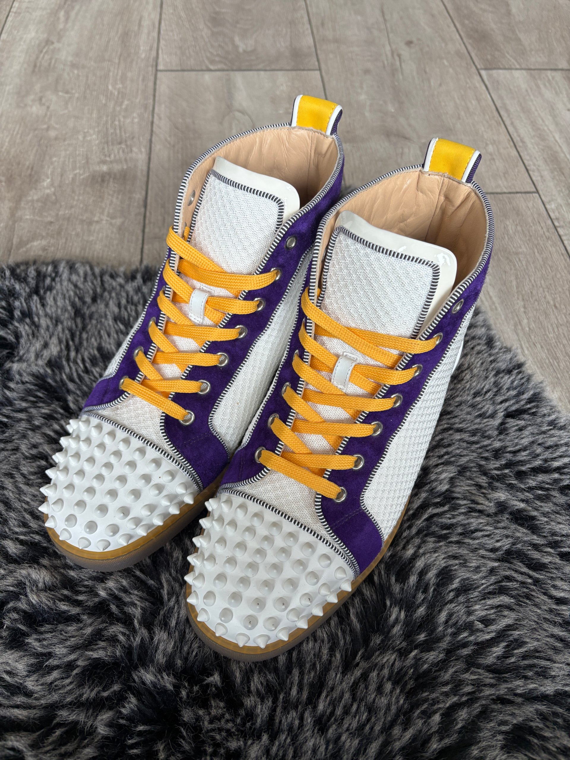 Christian Louboutin Fun Lou Spikes High Flat Size 40,5 image 2