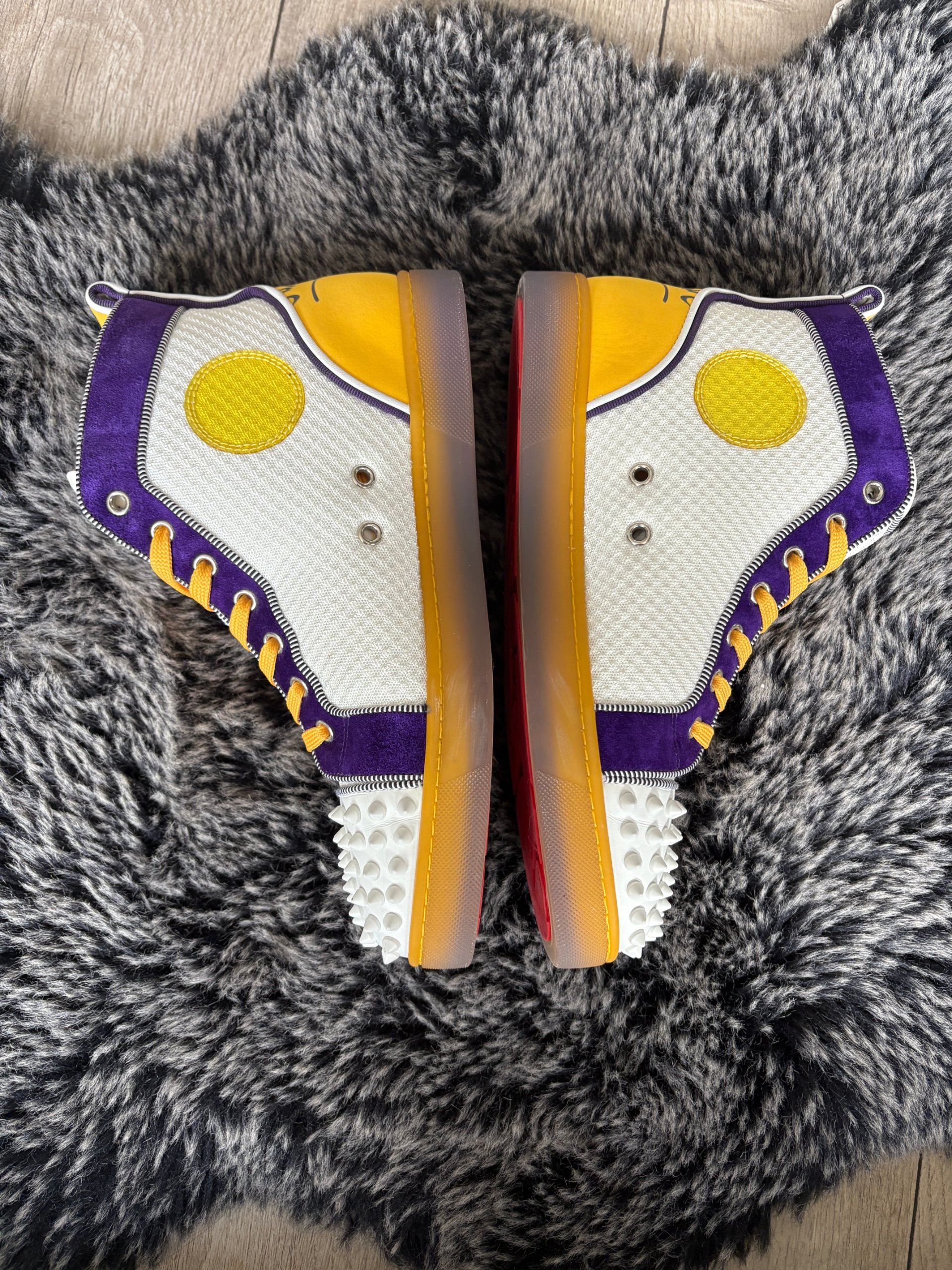 Christian Louboutin Fun Lou Spikes High Flat Size 40,5 image 3