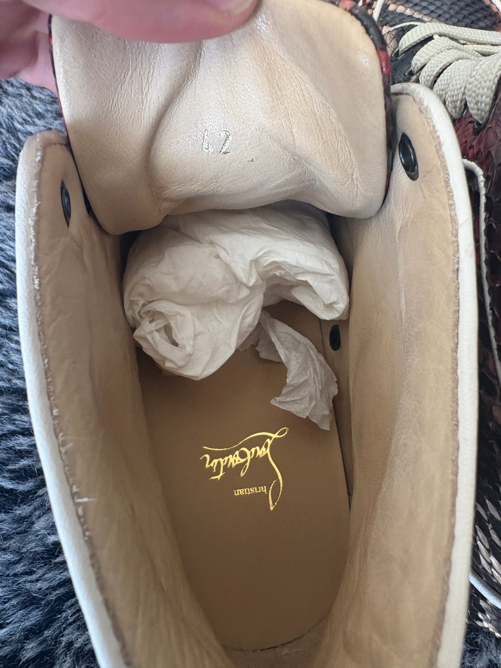 Christian Louboutin Rantus Orlato Python Size 42 image 7