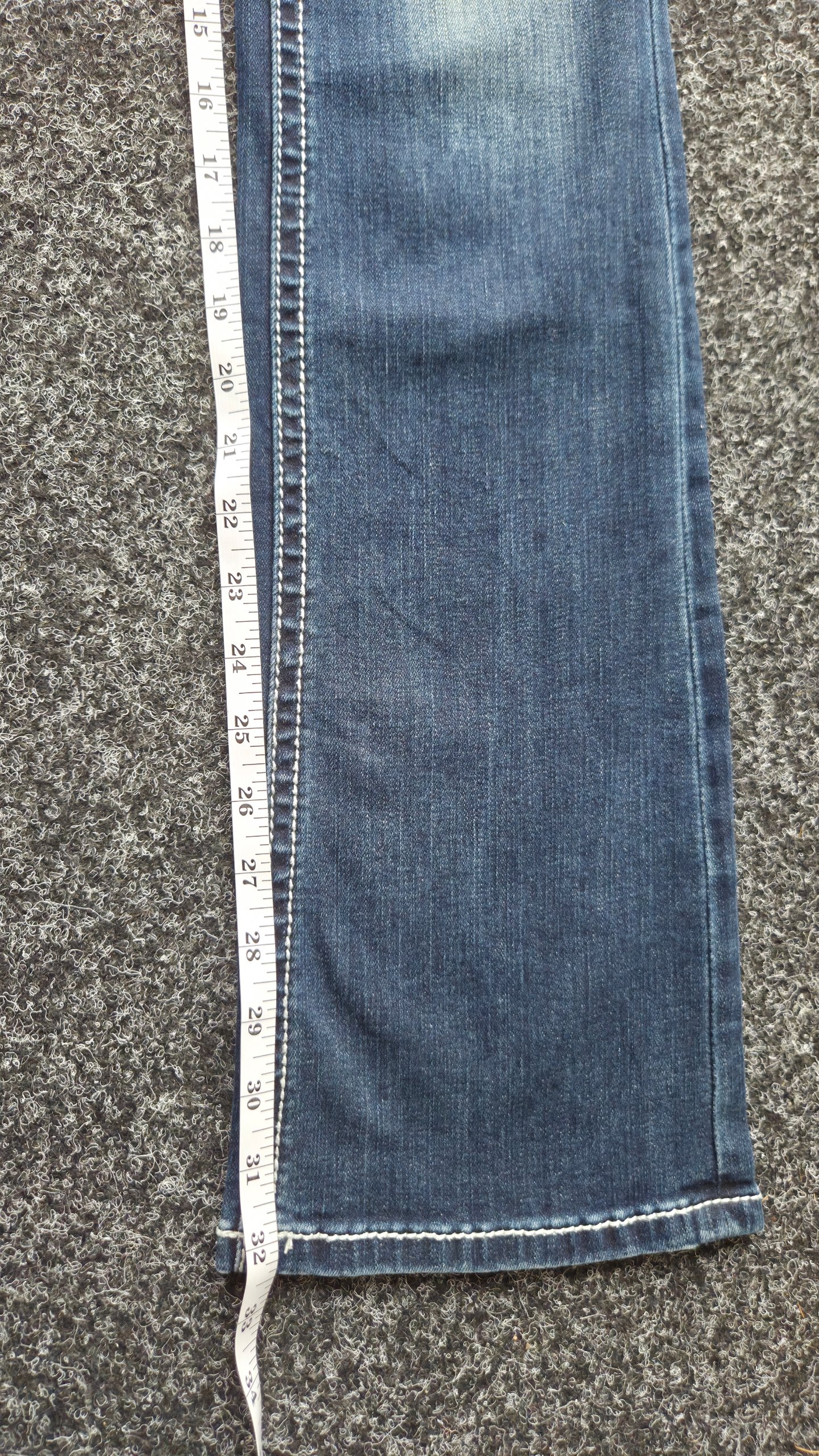 Grace in LA Easy Fit Y2K Fleur De Lis Snake Print Bootcut Jeans Women 26 / UK 6-8 image 8