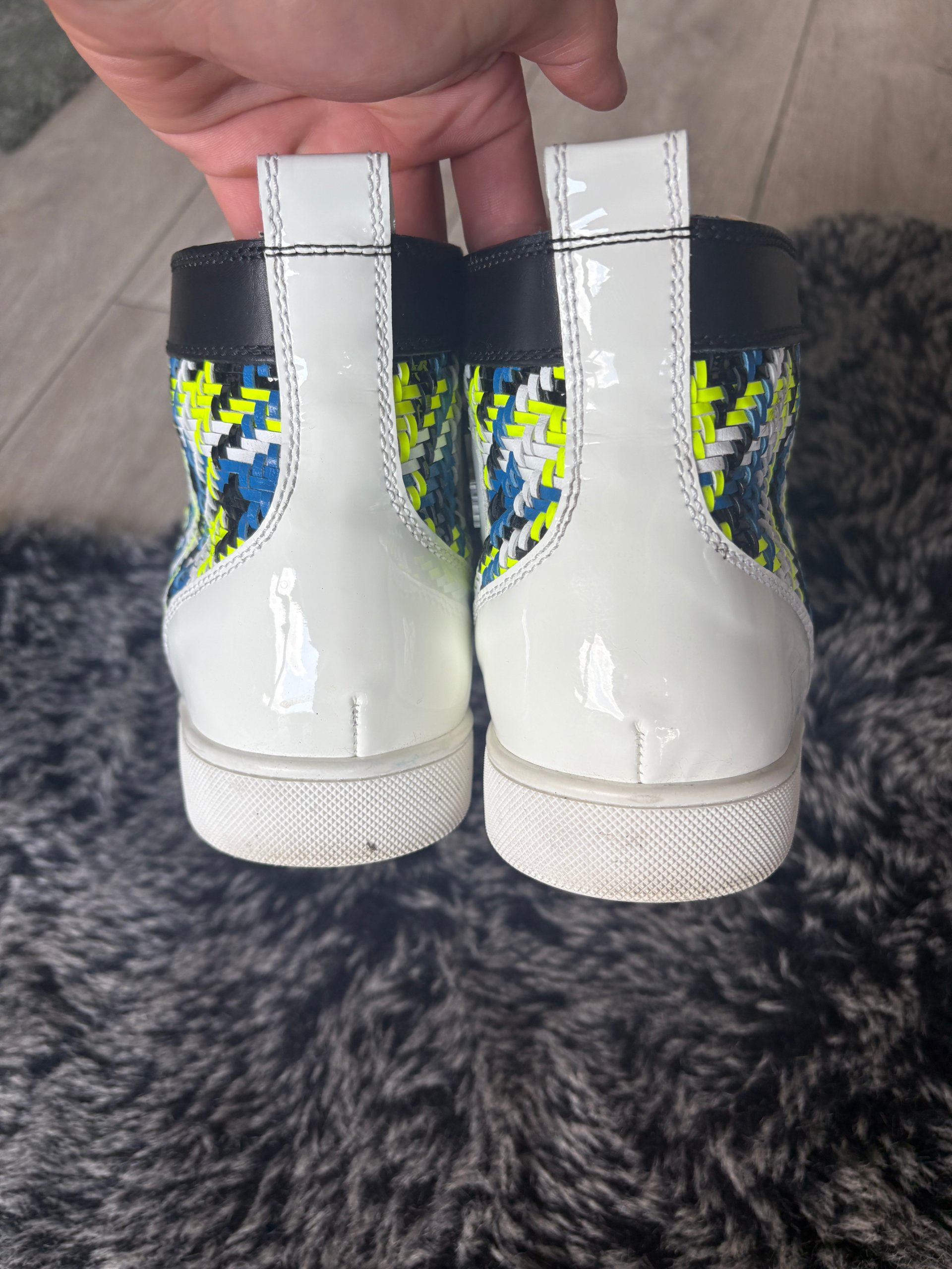 Christian Louboutin Woven Multicolor Size 41,5 image 2
