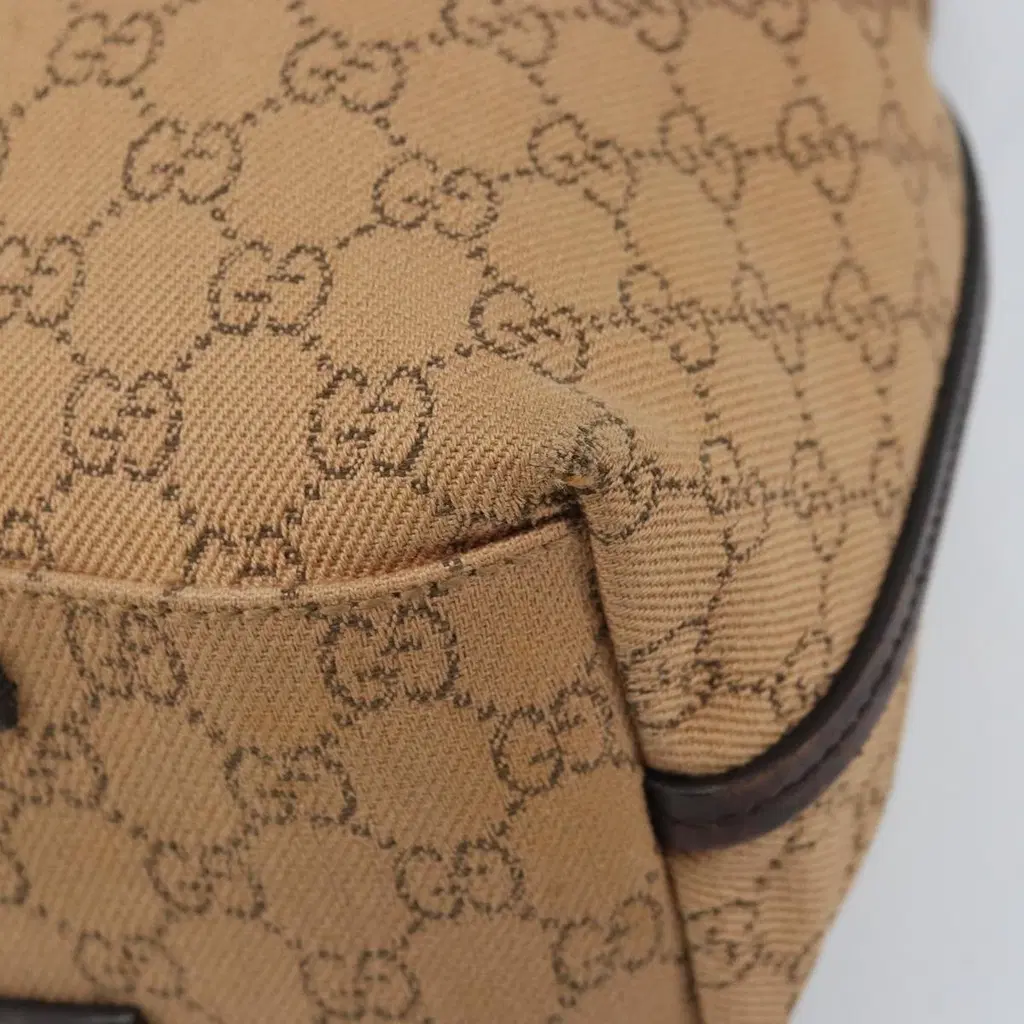 Gucci Beige GG Canvas Tote Bag Medium image 10