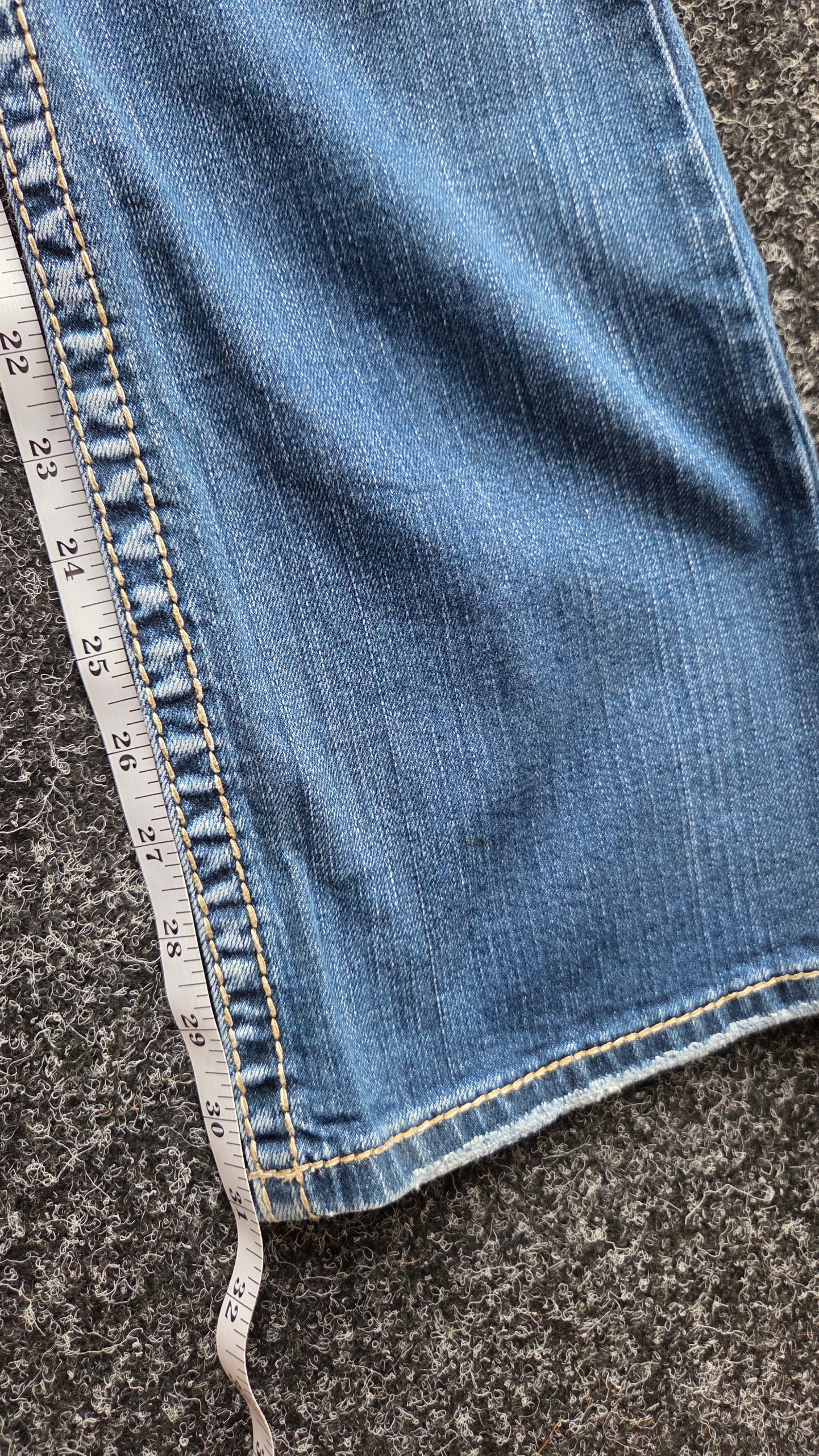 Silver Jeans Co Y2K Low Rise Bootcut Jeans W27/28 L31 Embroidered Pockets UK 8 image 6
