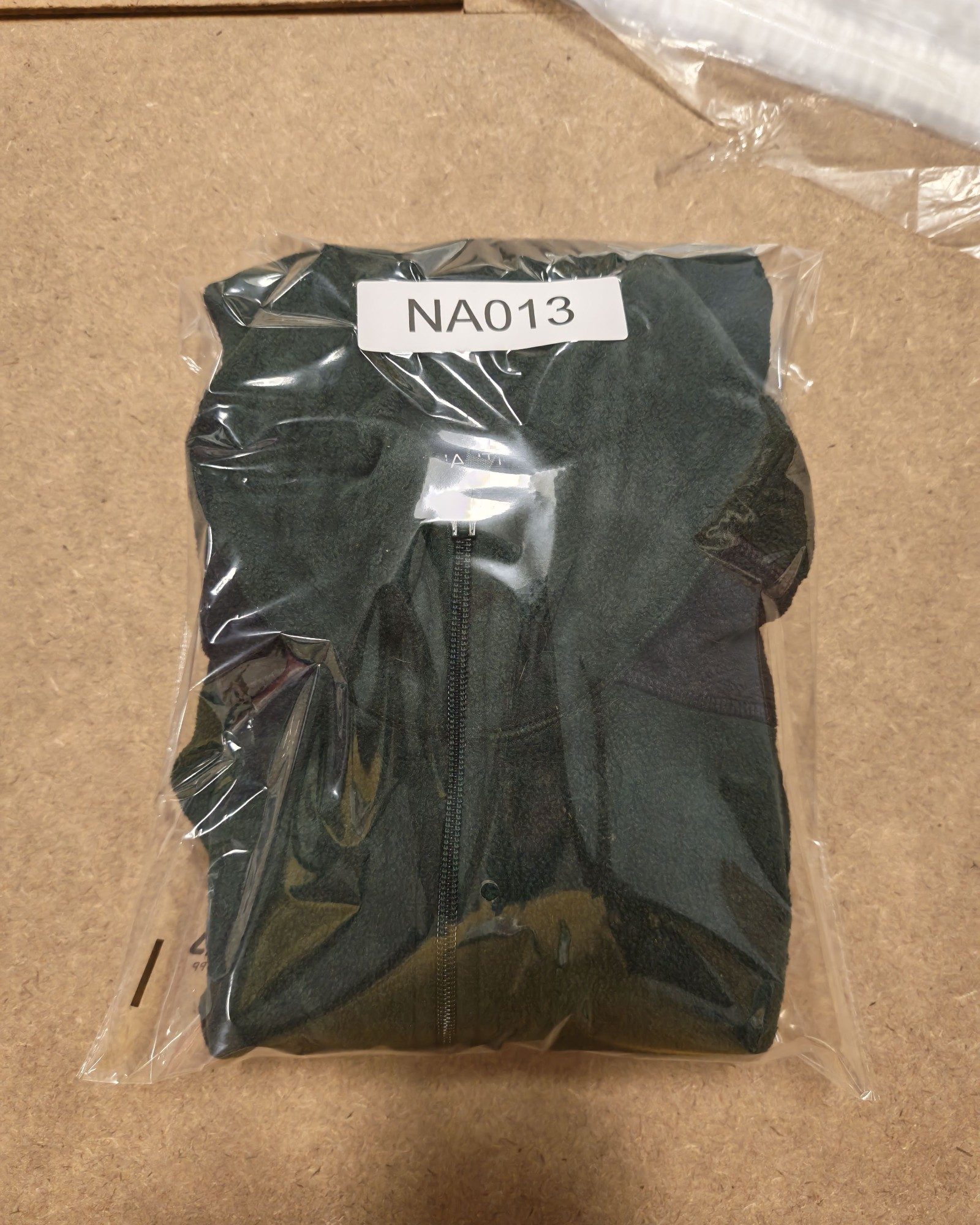 Nautica Men's Green & Black Fleece 1/4 Zip Medium Gorpcore Sailing image 9