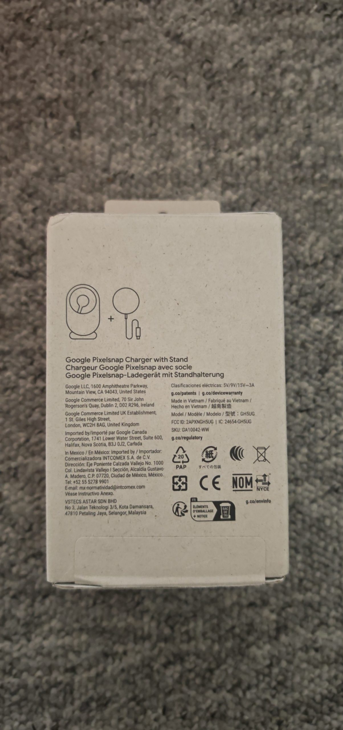 Google White Pixel Snap Charger with Stand image 3