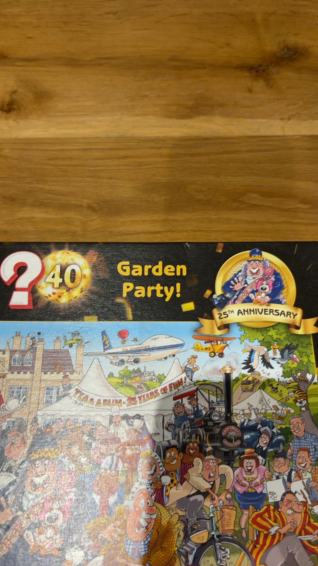 Wasgij 40 Garden Party! Original Puzzle 1000 Pieces image 2