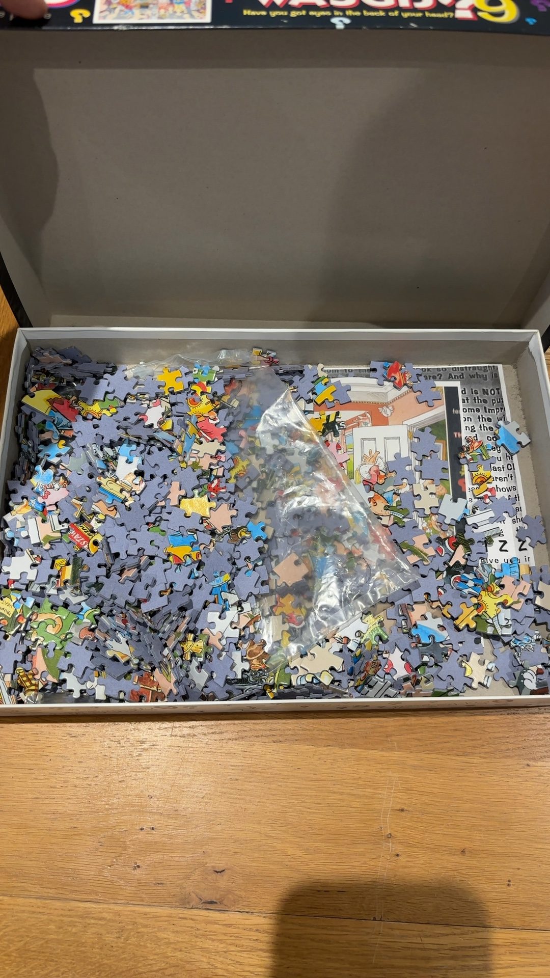 Falcon Original Wasgij? 9 1000 Piece Puzzle Vintage Collectible image 3