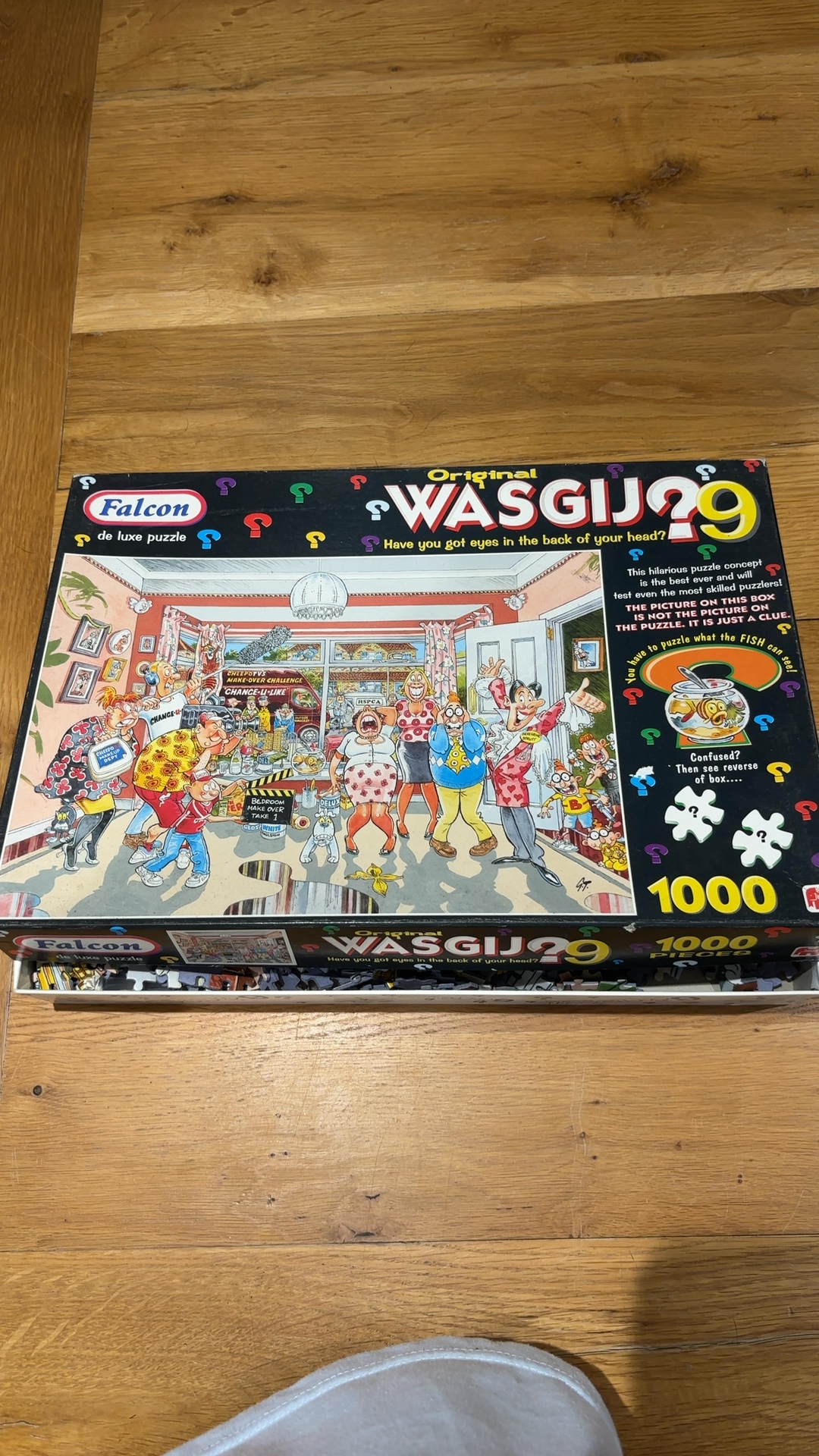 Falcon Original Wasgij? 9 1000 Piece Puzzle Vintage Collectible