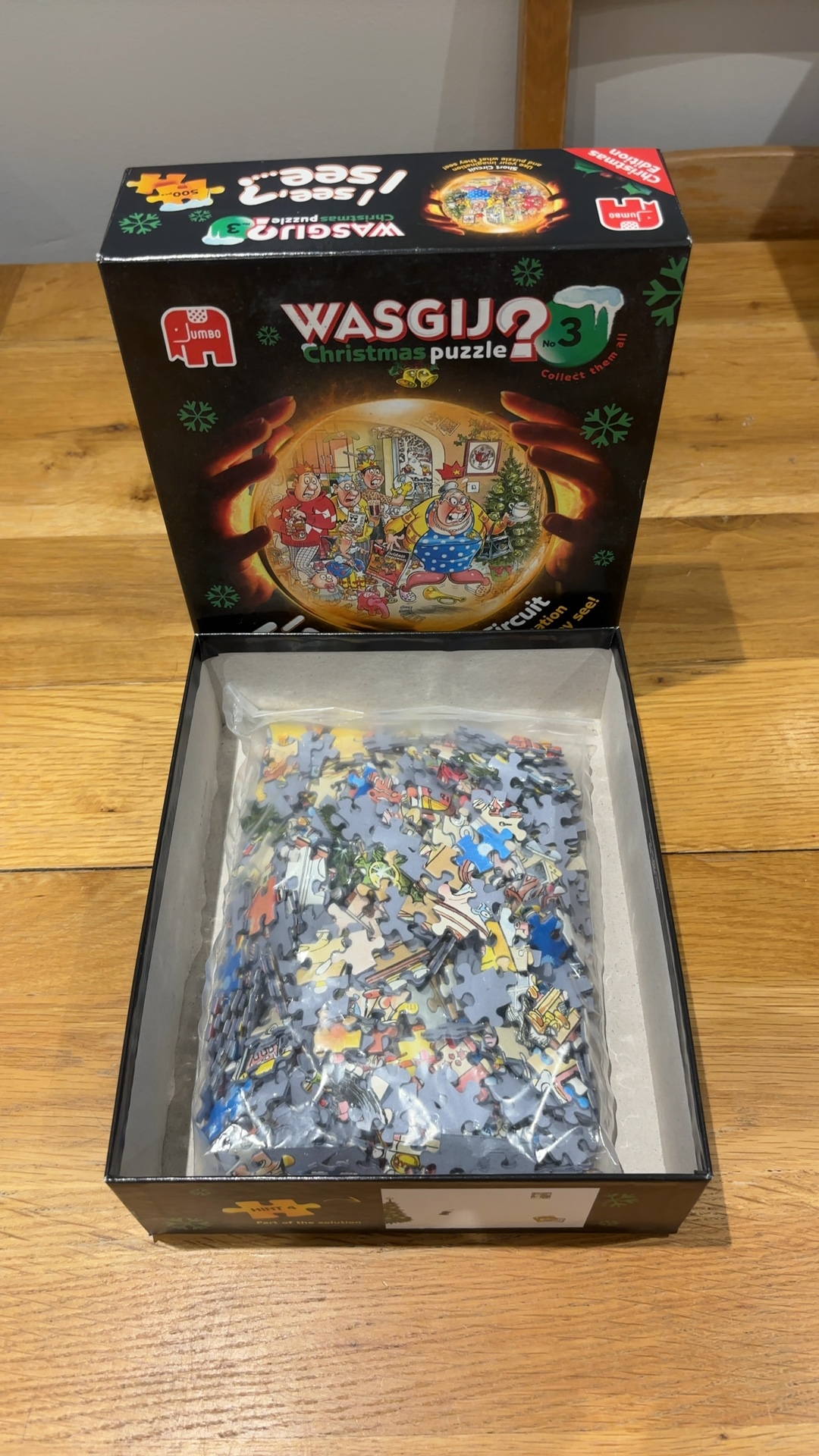 Jumbo Wasgij Christmas Edition 3 Short Circuit Puzzle 500pcs image 3