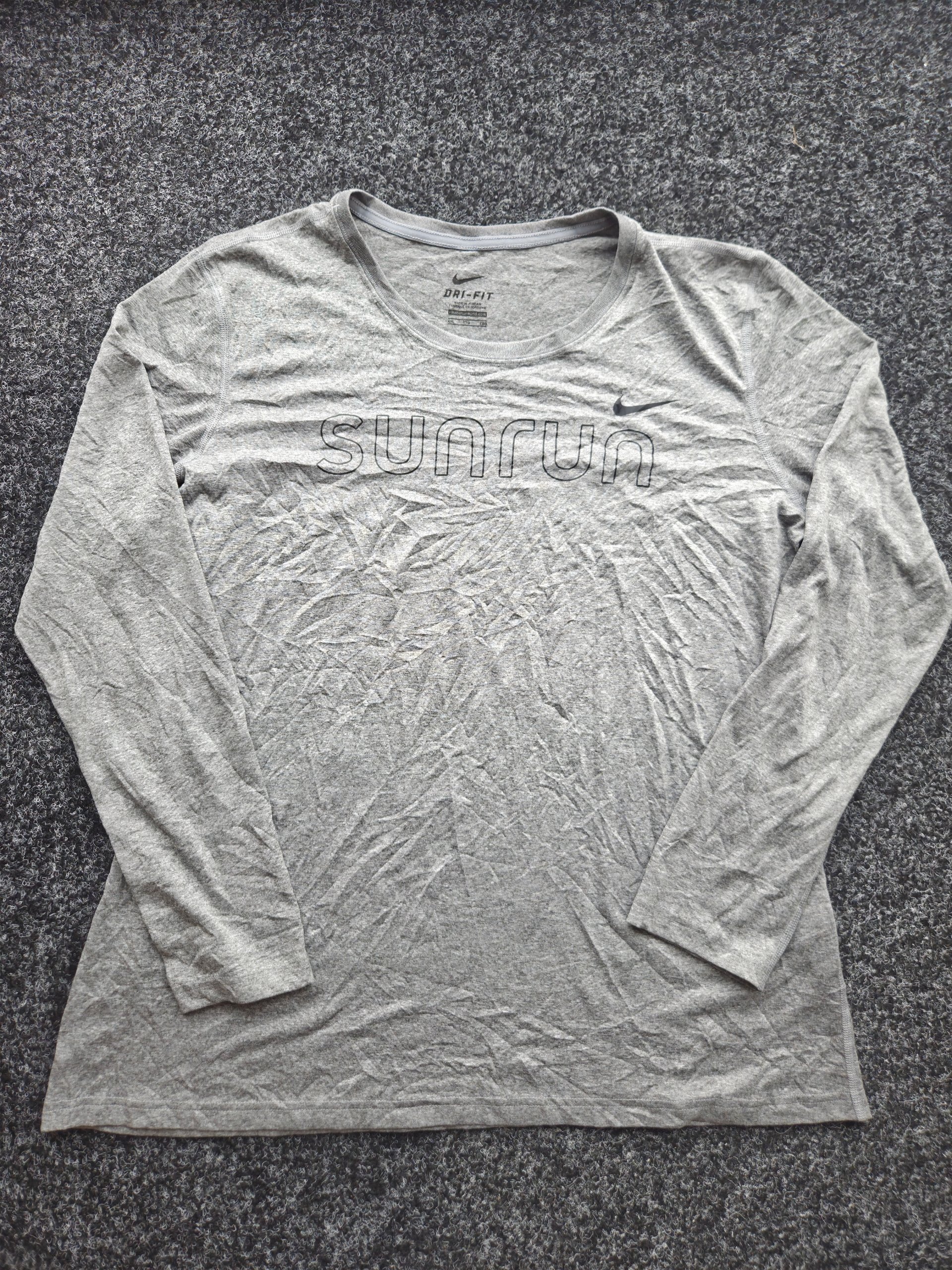 Nike Dri-FIT Sunrun Long Sleeve Running T-Shirt Grey Women’s XXL Sports Top