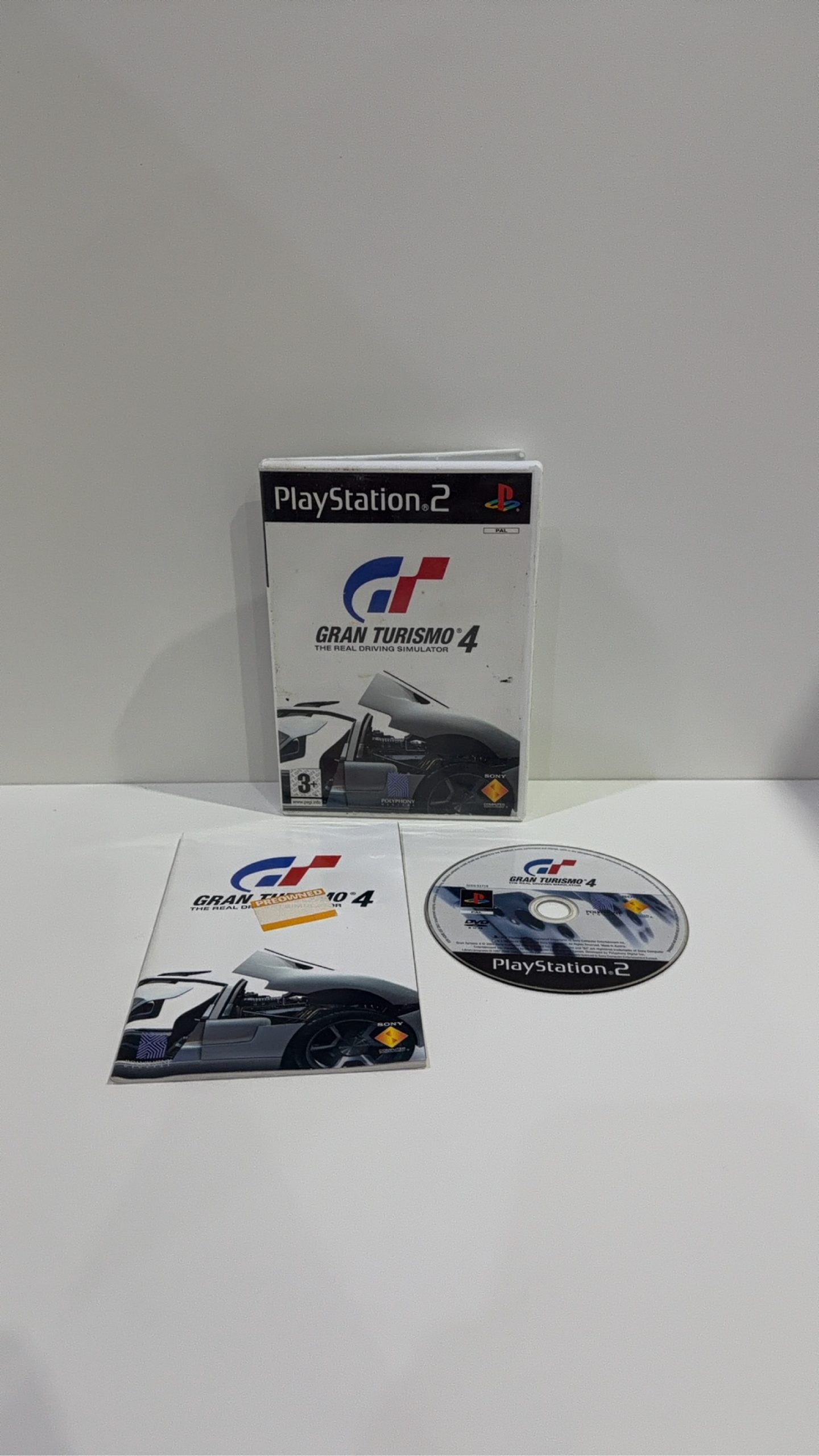 Gran Turismo 4 Sony PlayStation 2 PS2 Complete With Manual PAL UK