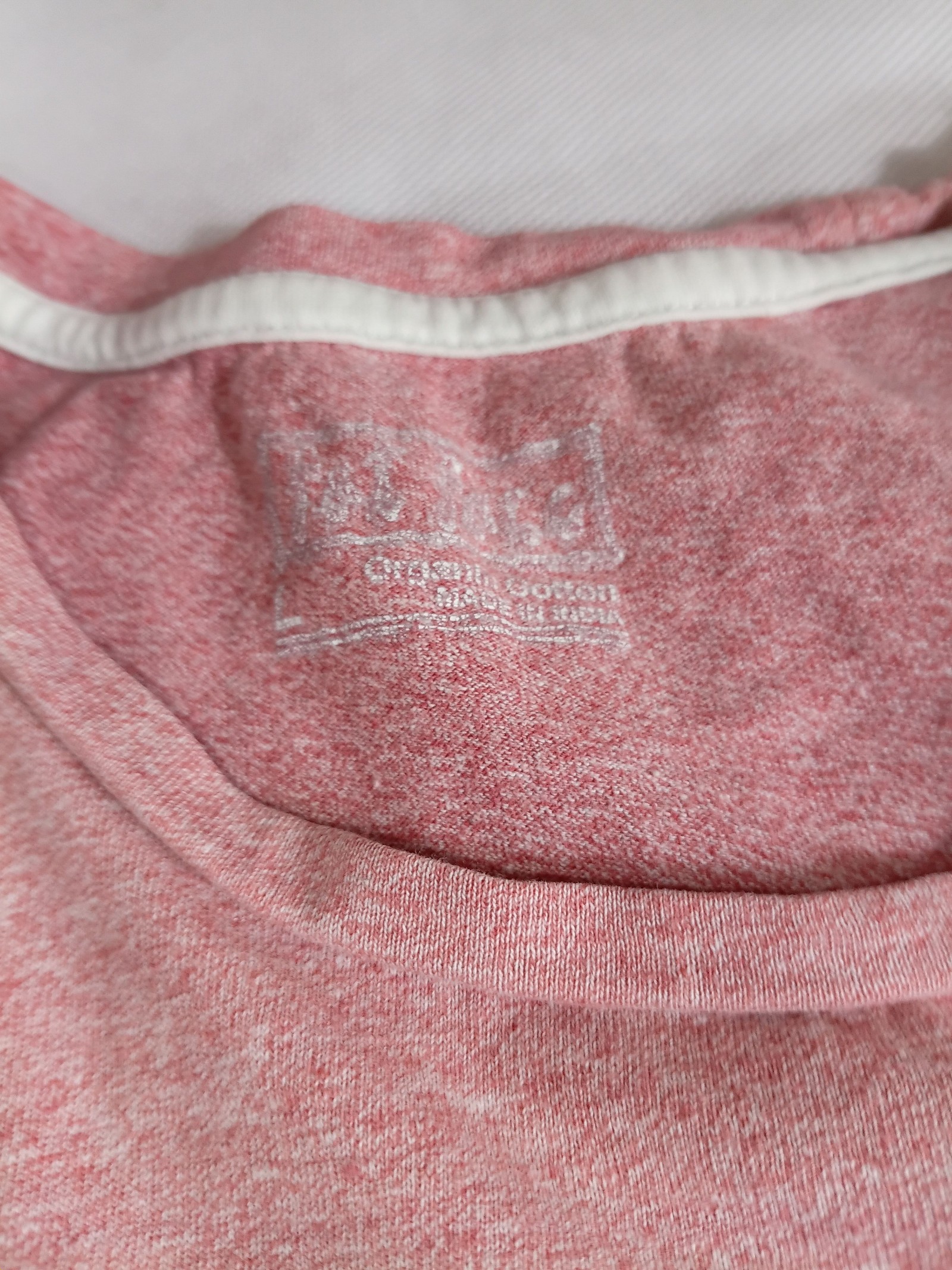 Red & White Vero Moda Women's Velo T-Shirt Medium Cotton